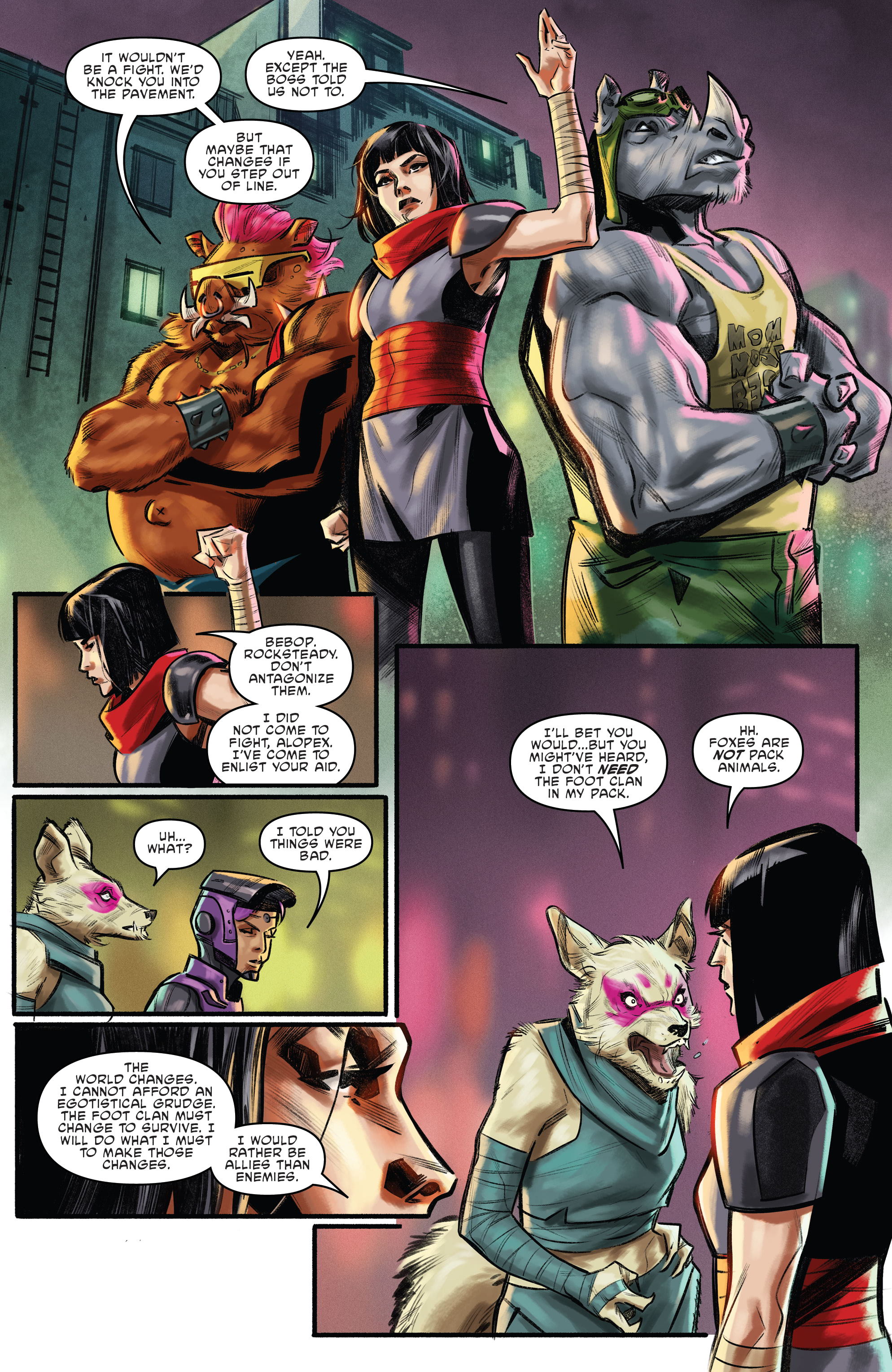 Teenage Mutant Ninja Turtles: The Armageddon Game - The Alliance (2022-) issue 3 - Page 21