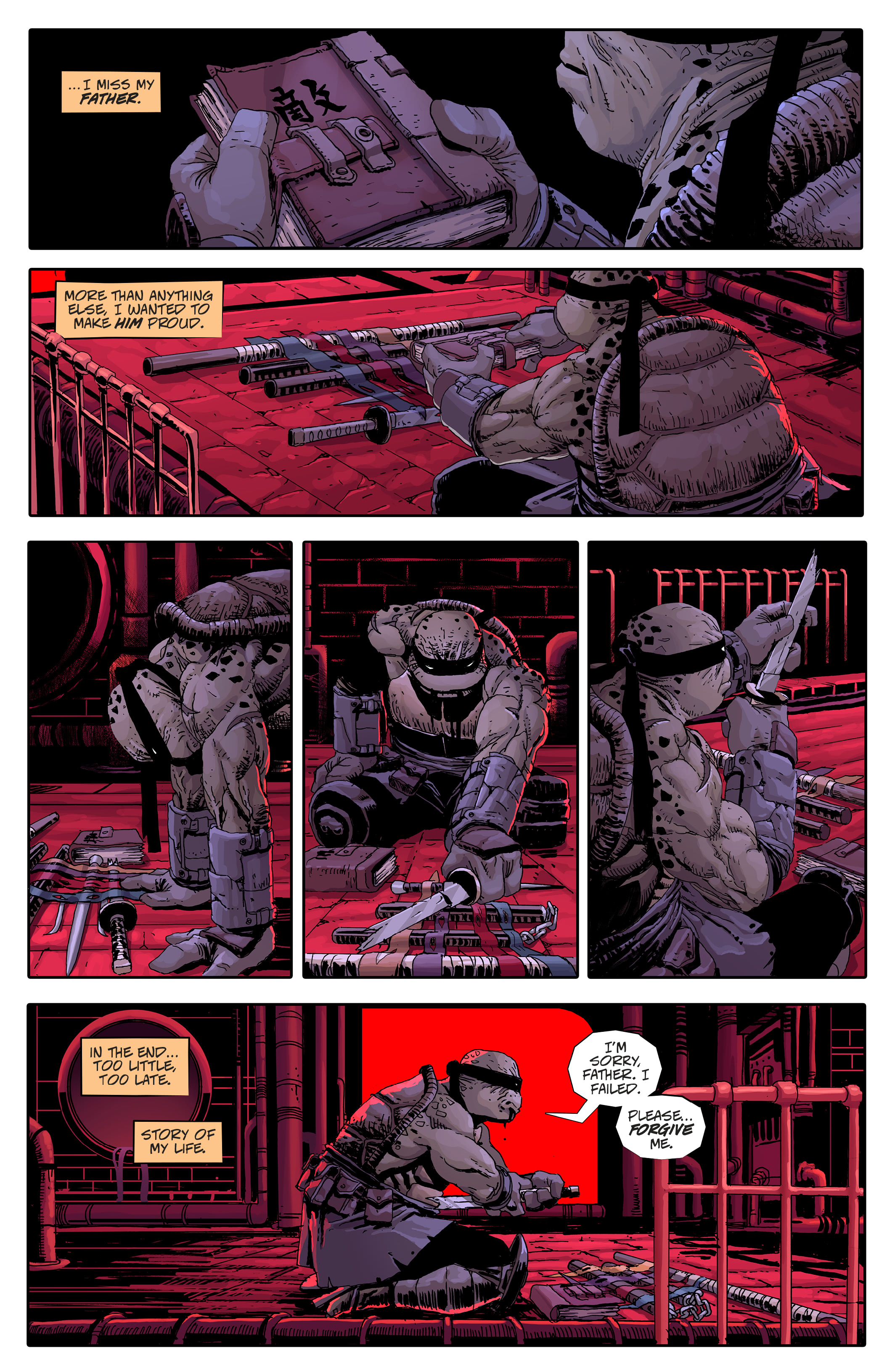 Teenage Mutant Ninja Turtles: The Last Ronin (2020-) issue Director's Cut 1 - Page 37