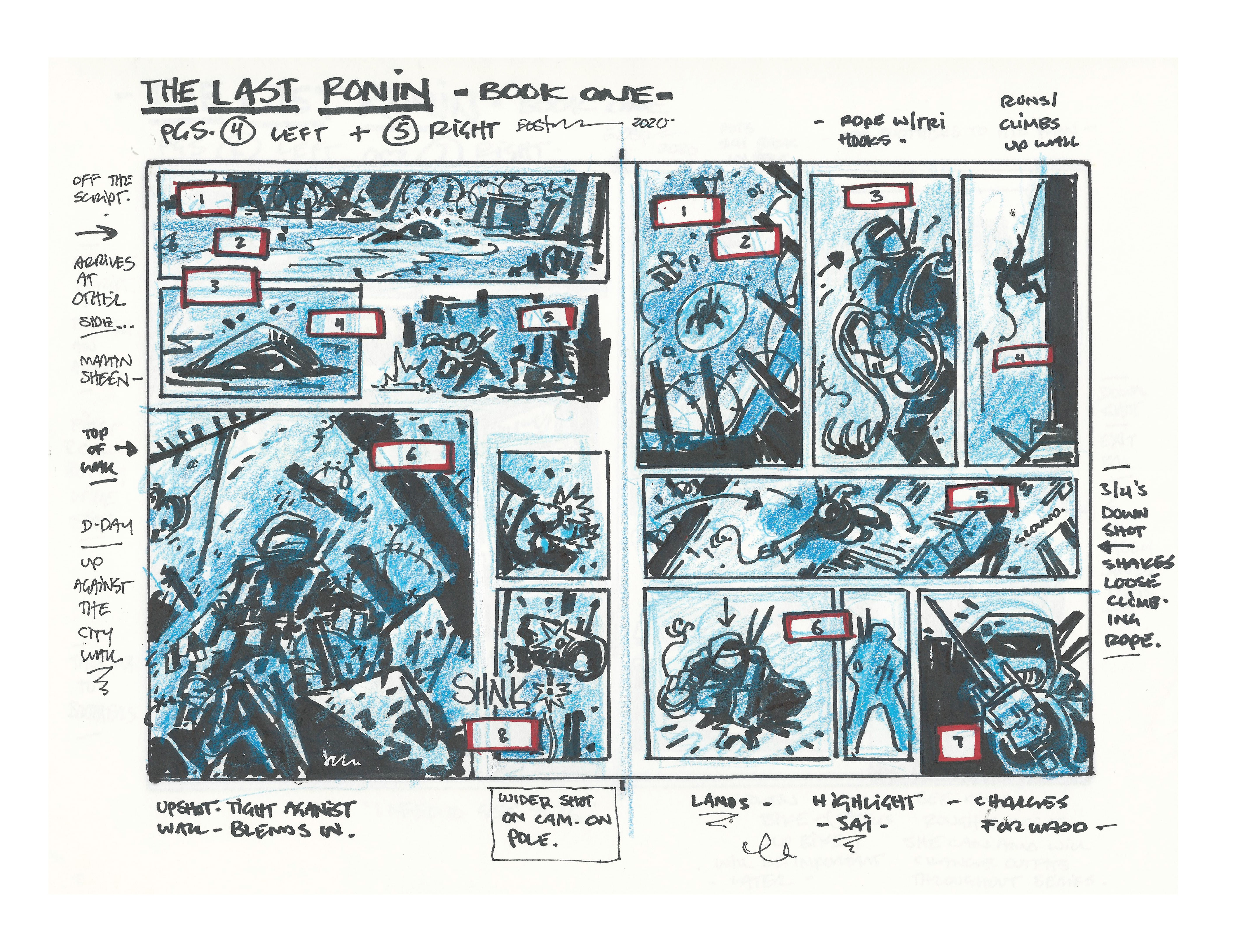 Teenage Mutant Ninja Turtles: The Last Ronin (2020-) issue Director's Cut 1 - Page 46