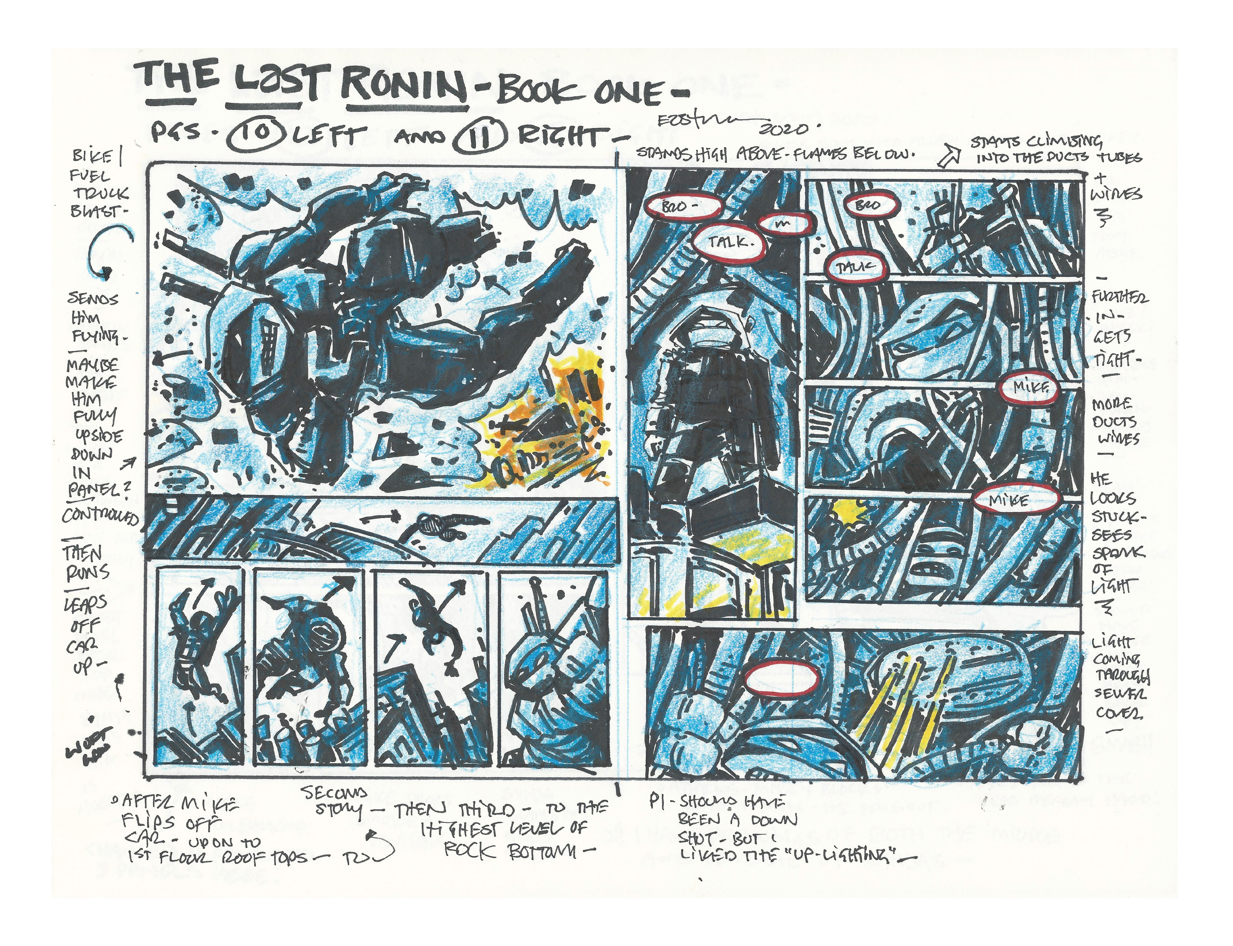 Teenage Mutant Ninja Turtles: The Last Ronin (2020-) issue Director's Cut 1 - Page 49