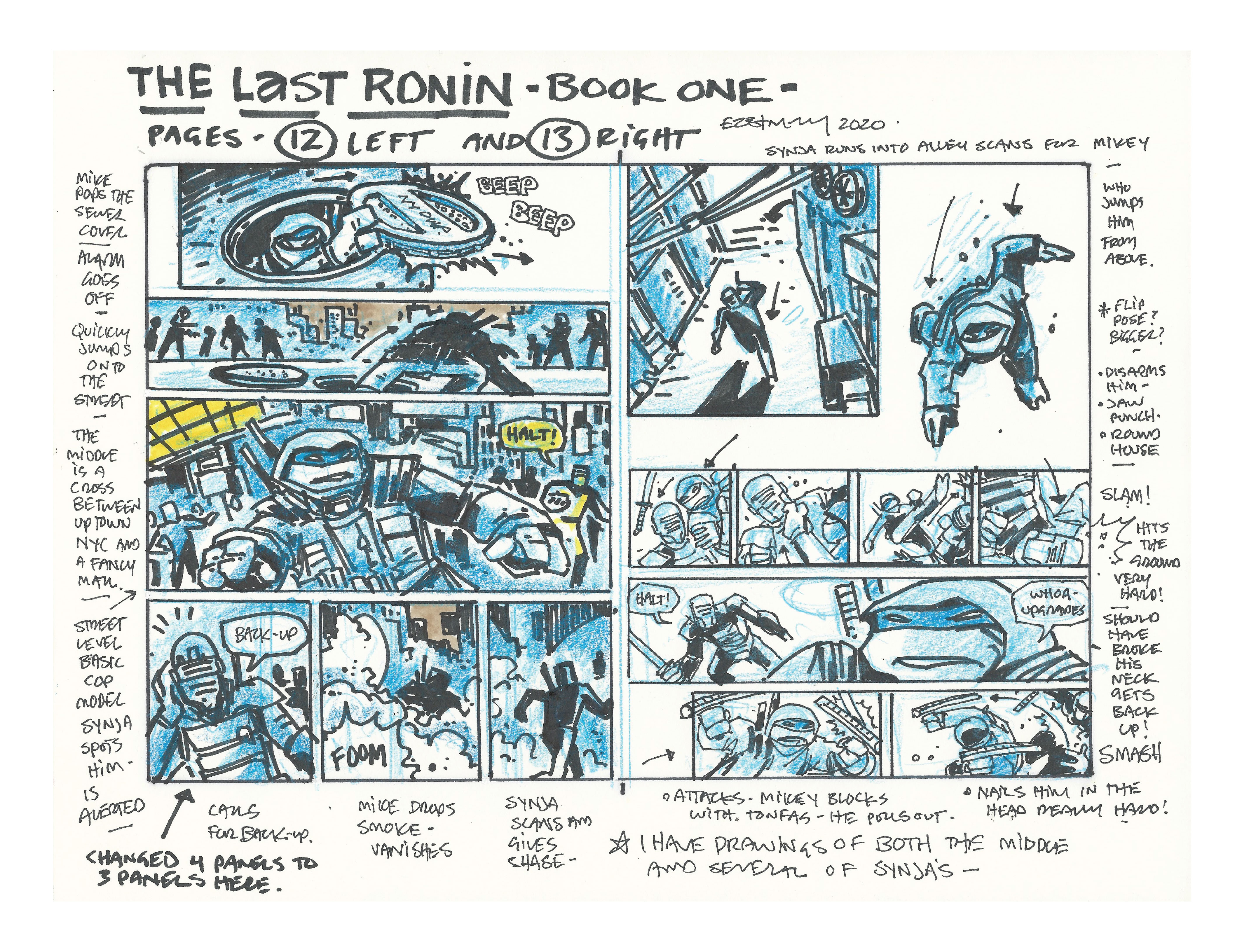 Teenage Mutant Ninja Turtles: The Last Ronin (2020-) issue Director's Cut 1 - Page 50