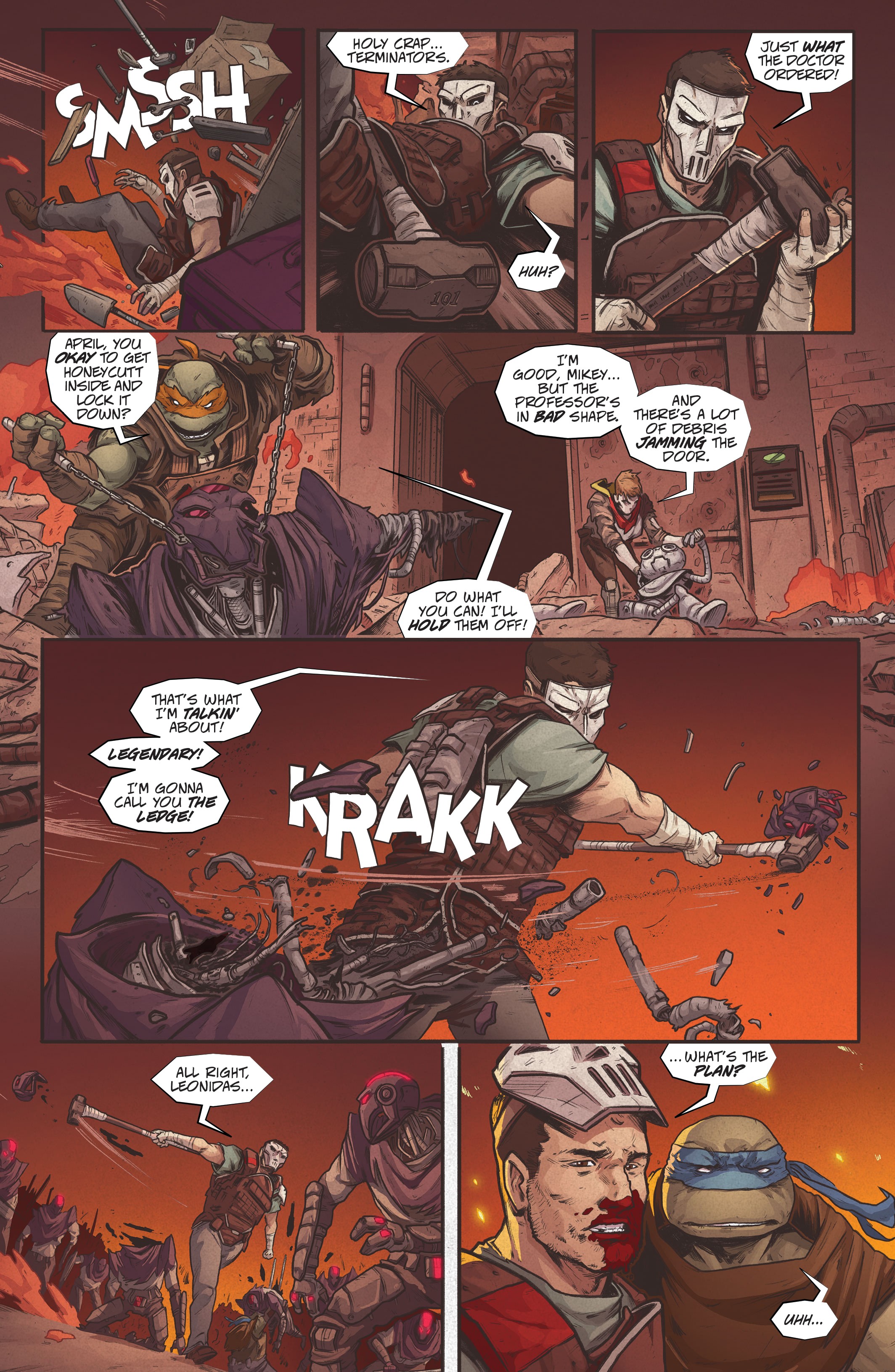 Teenage Mutant Ninja Turtles: The Last Ronin (2020-) issue 3 - Page 22