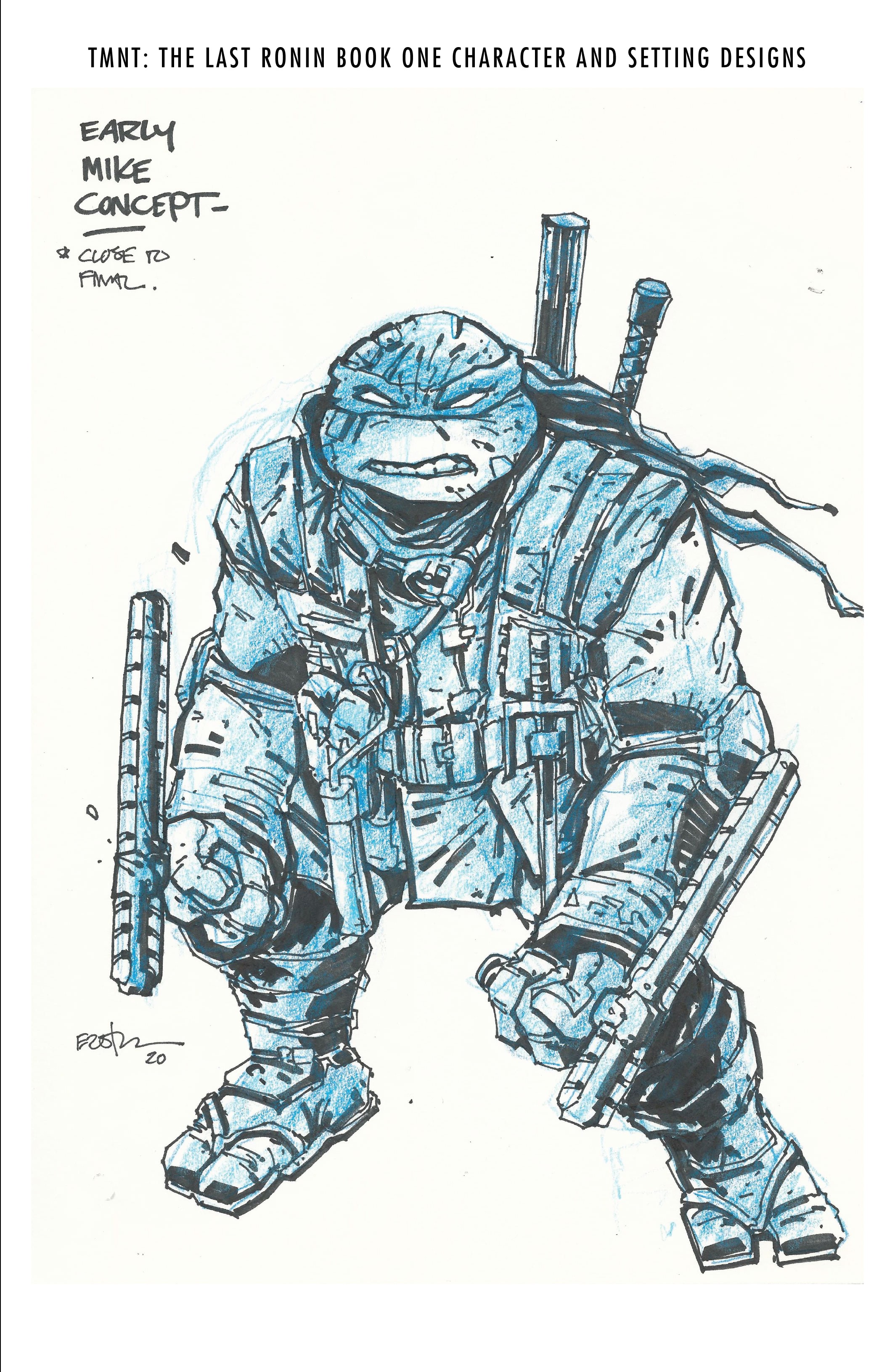 Teenage Mutant Ninja Turtles: The Last Ronin Design Archive (2021-) issue 1 - Page 4