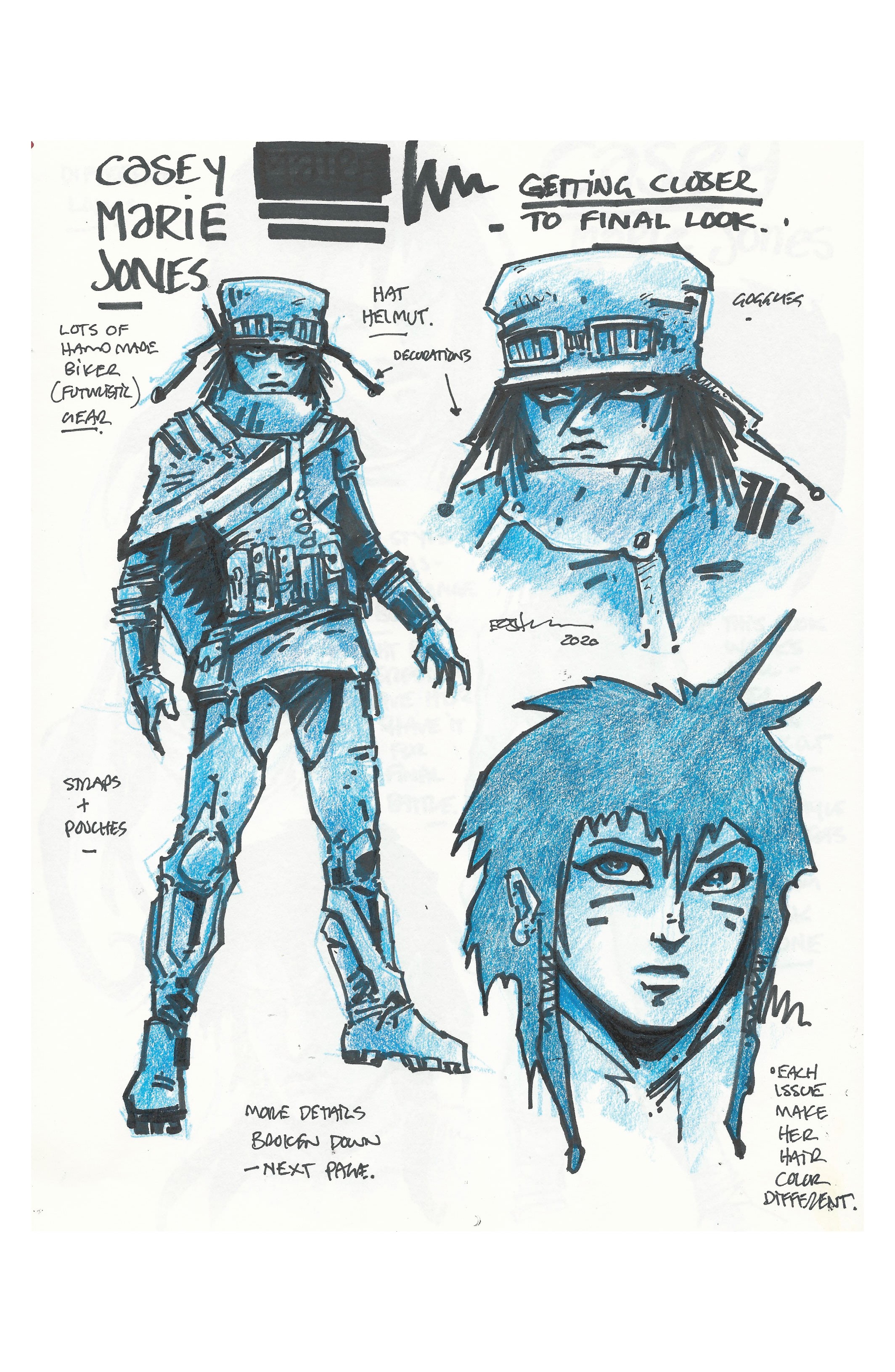 Teenage Mutant Ninja Turtles: The Last Ronin Design Archive (2021-) issue 1 - Page 7