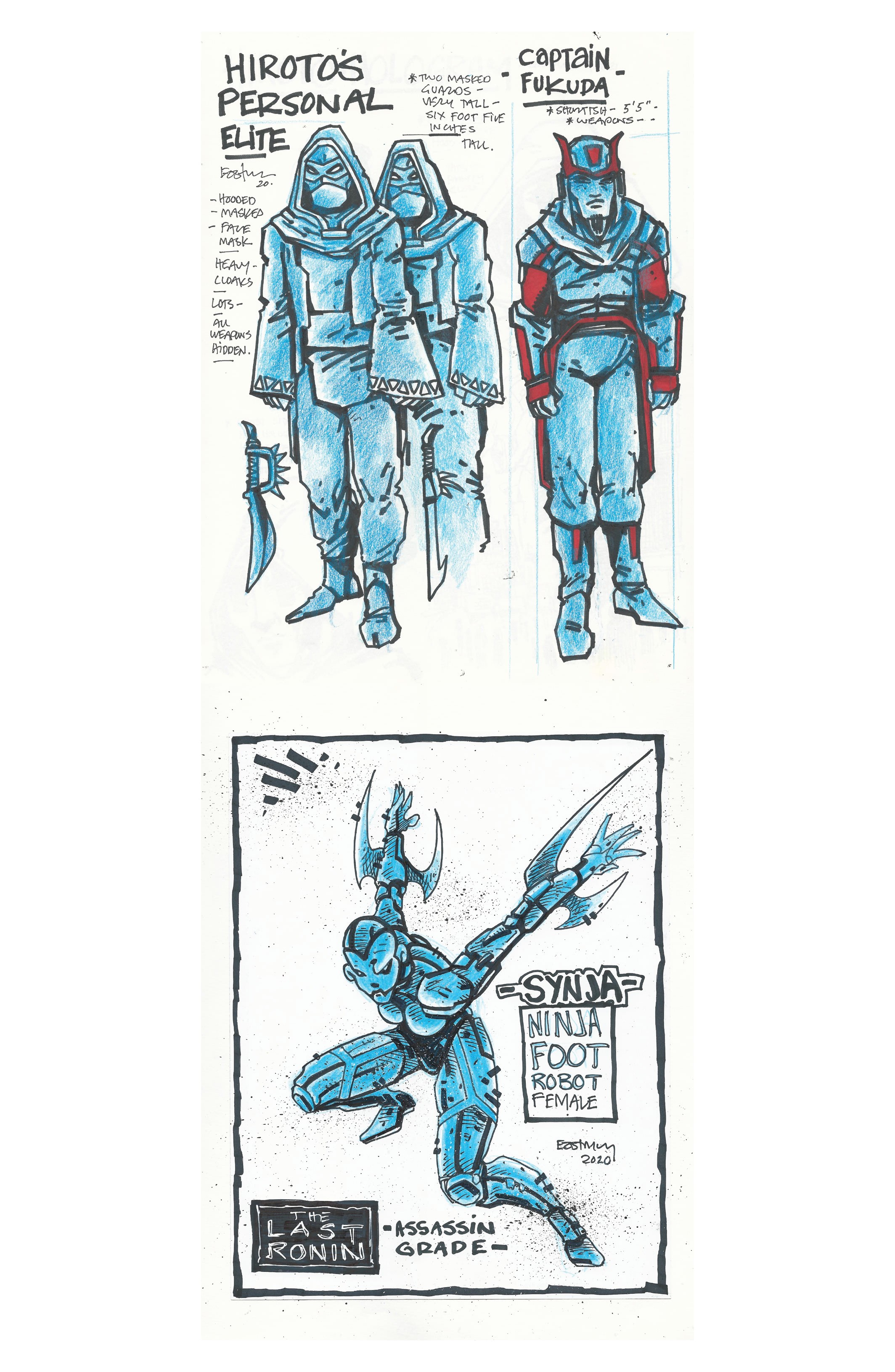 Teenage Mutant Ninja Turtles: The Last Ronin Design Archive (2021-) issue 1 - Page 11