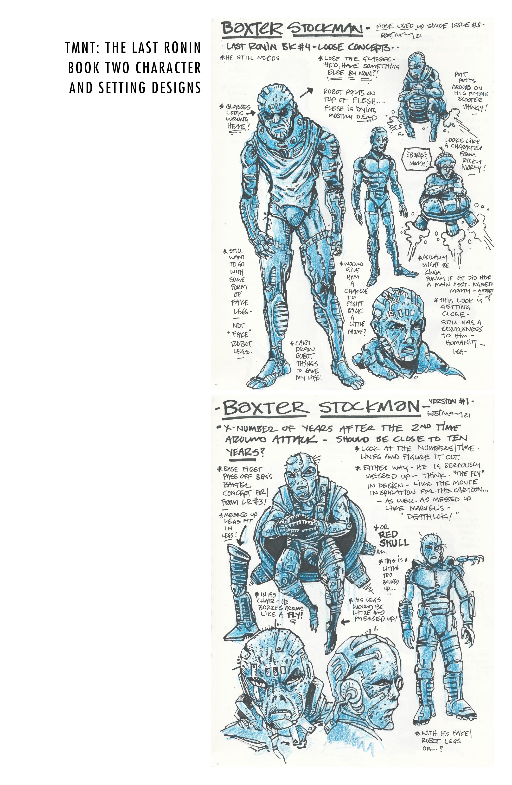 Teenage Mutant Ninja Turtles: The Last Ronin Design Archive (2021-) issue 1 - Page 16