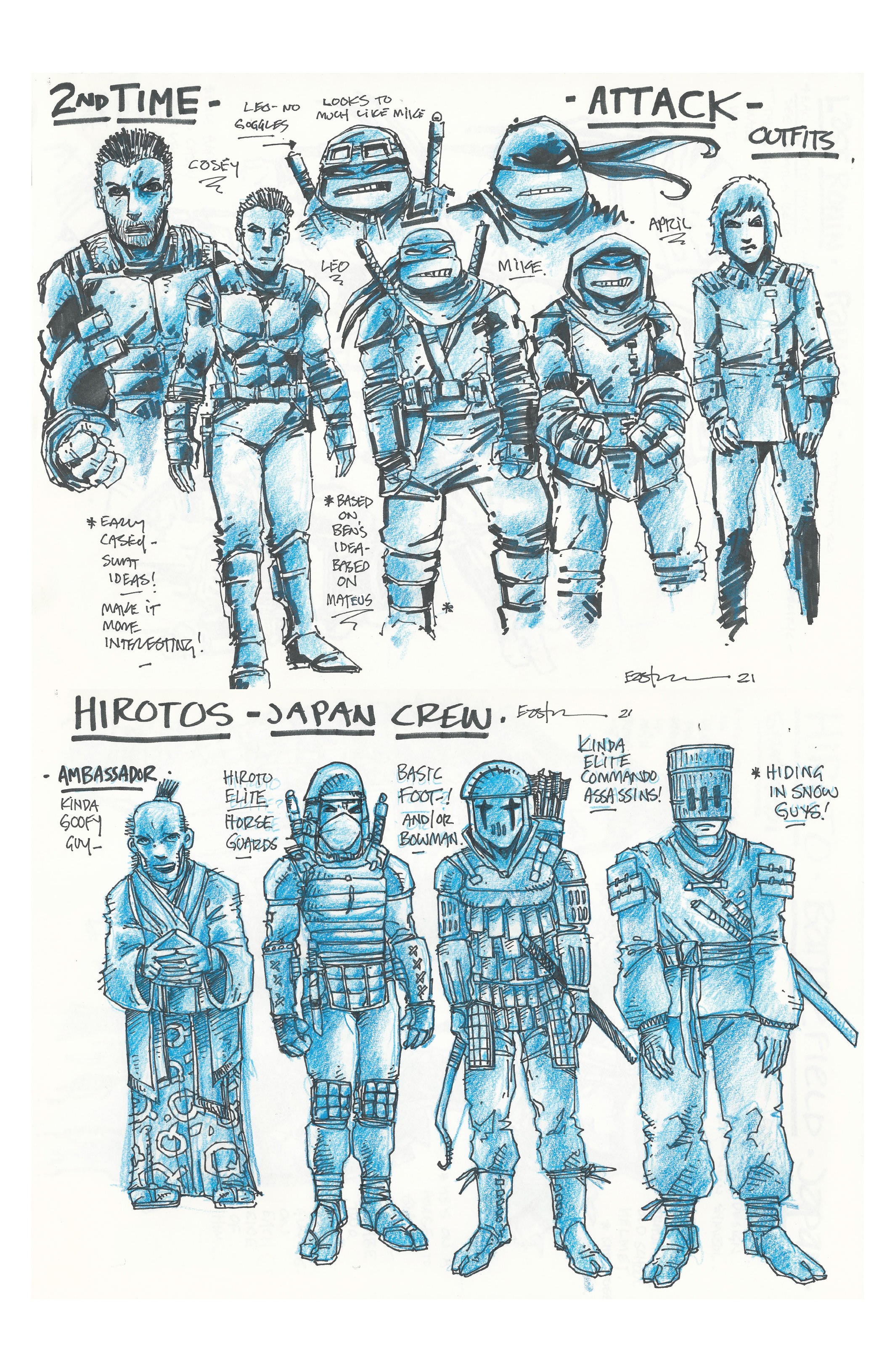 Teenage Mutant Ninja Turtles: The Last Ronin Design Archive (2021-) issue 1 - Page 27