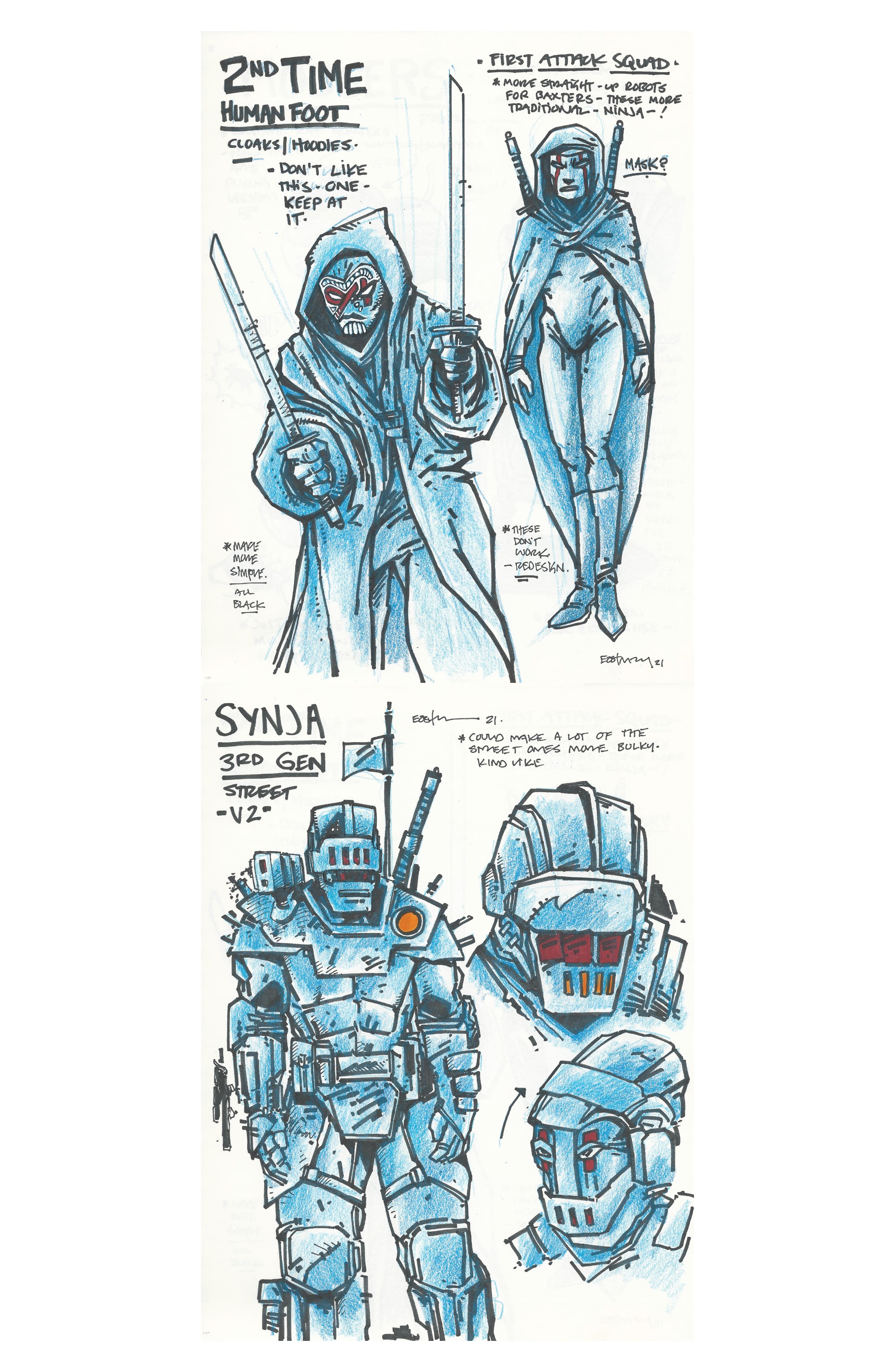 Teenage Mutant Ninja Turtles: The Last Ronin Design Archive (2021-) issue 1 - Page 29