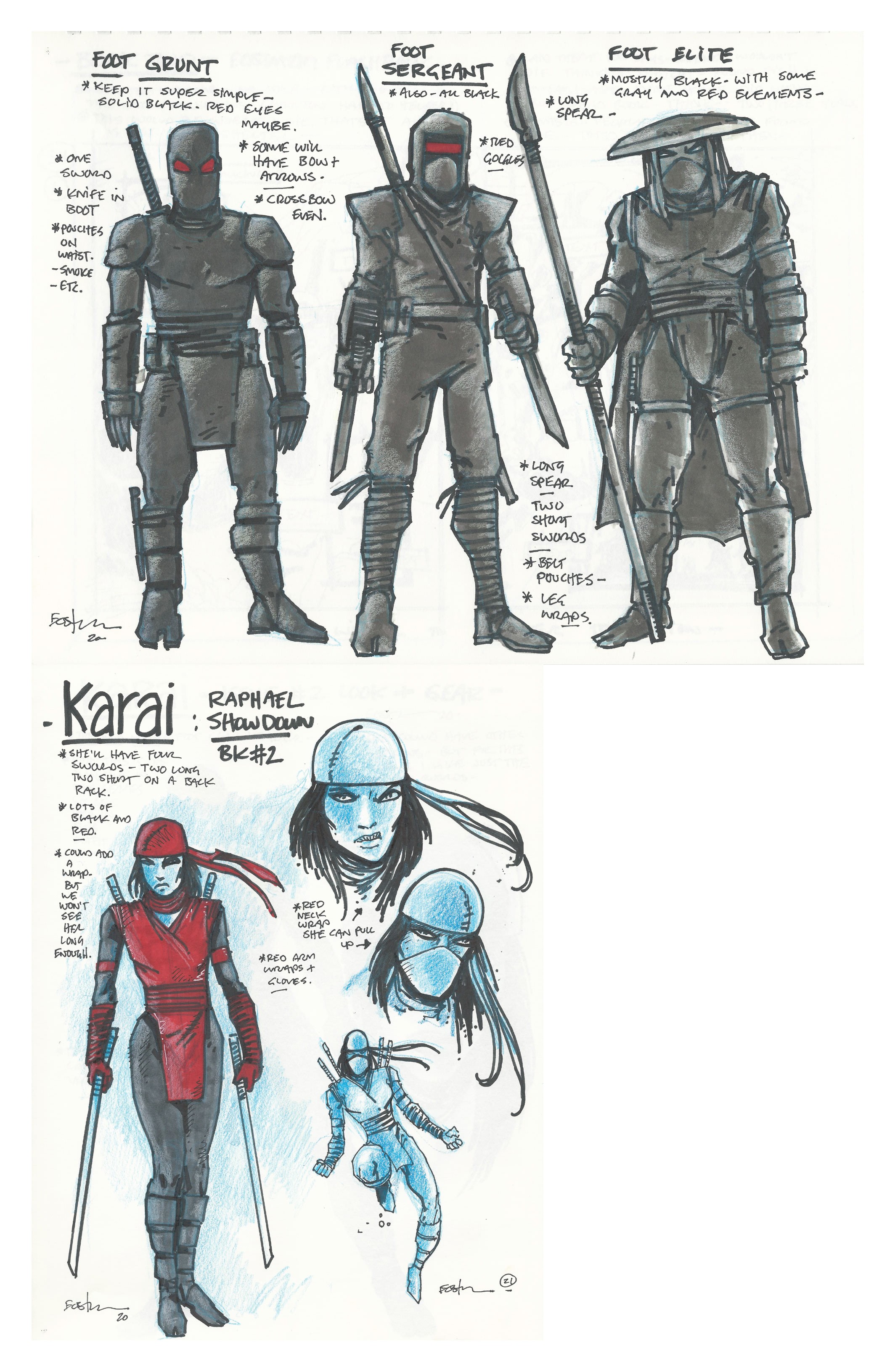 Teenage Mutant Ninja Turtles: The Last Ronin Design Archive (2021-) issue 1 - Page 31