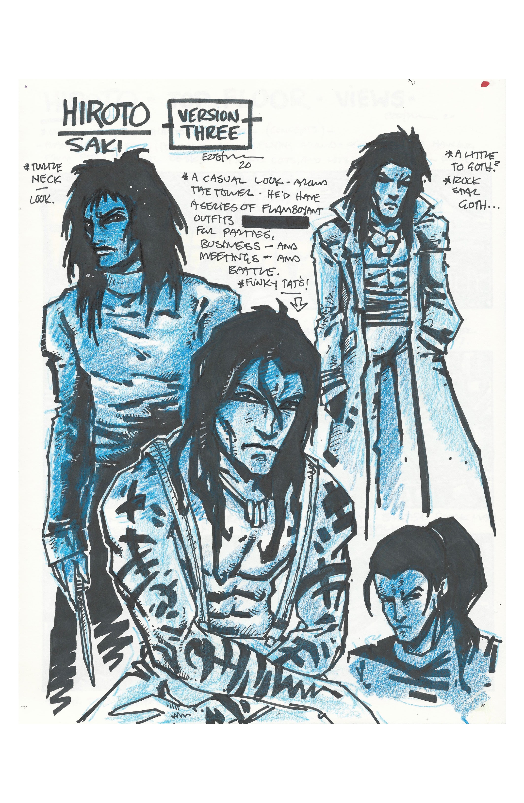 Teenage Mutant Ninja Turtles: The Last Ronin Design Archive (2021-) issue 1 - Page 32