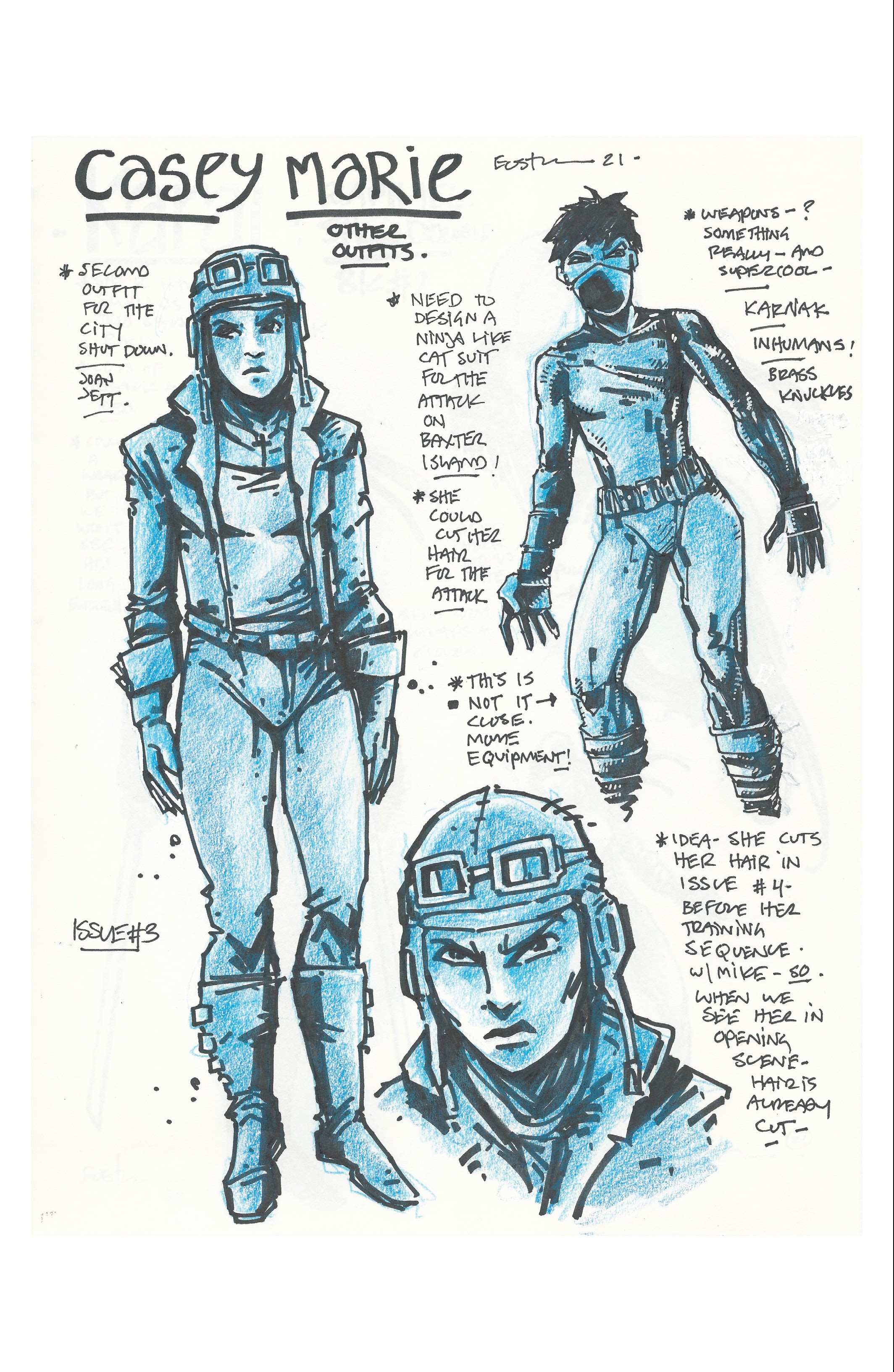 Teenage Mutant Ninja Turtles: The Last Ronin Design Archive (2021-) issue 1 - Page 33