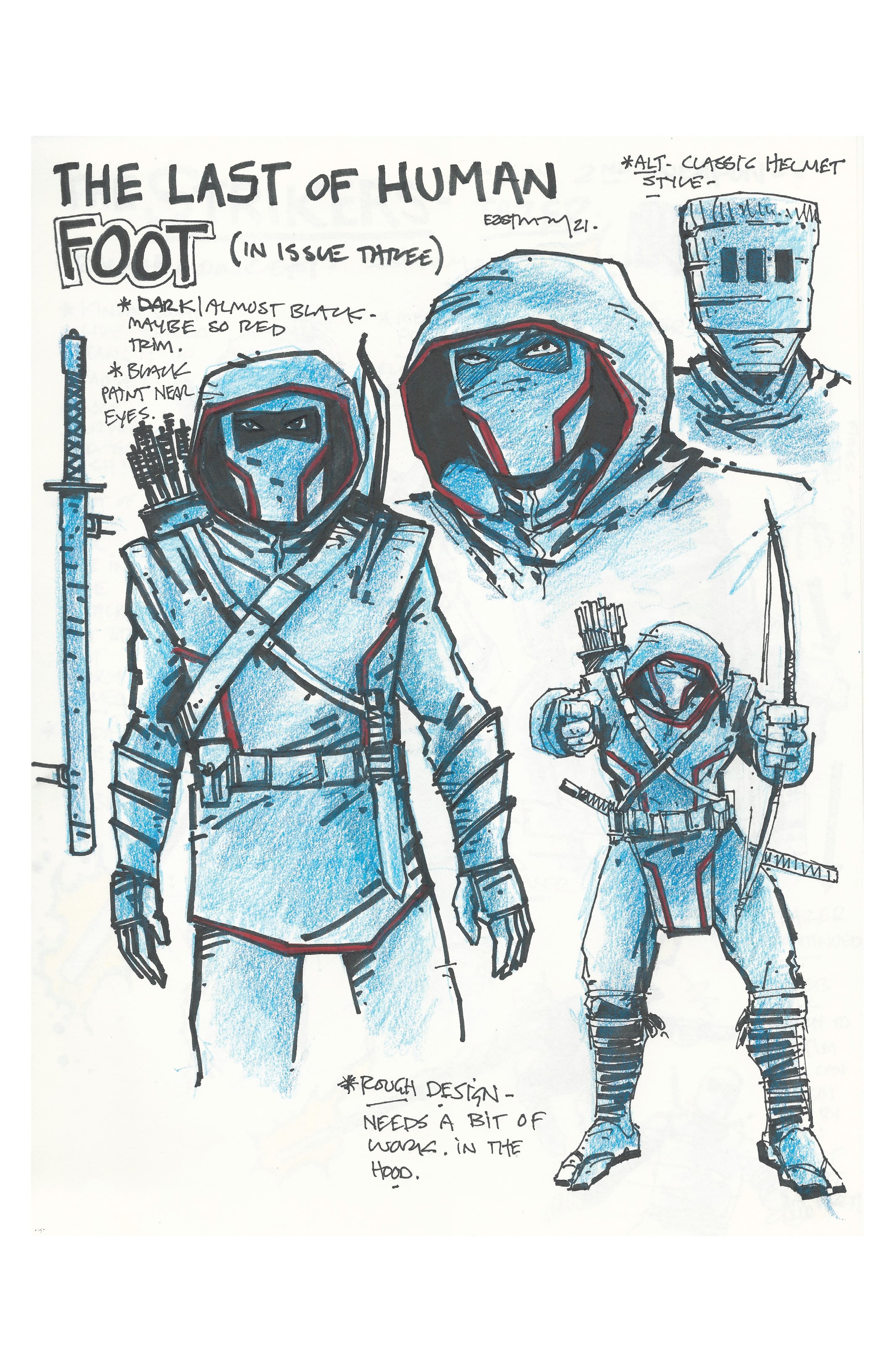 Teenage Mutant Ninja Turtles: The Last Ronin Design Archive (2021-) issue 1 - Page 37