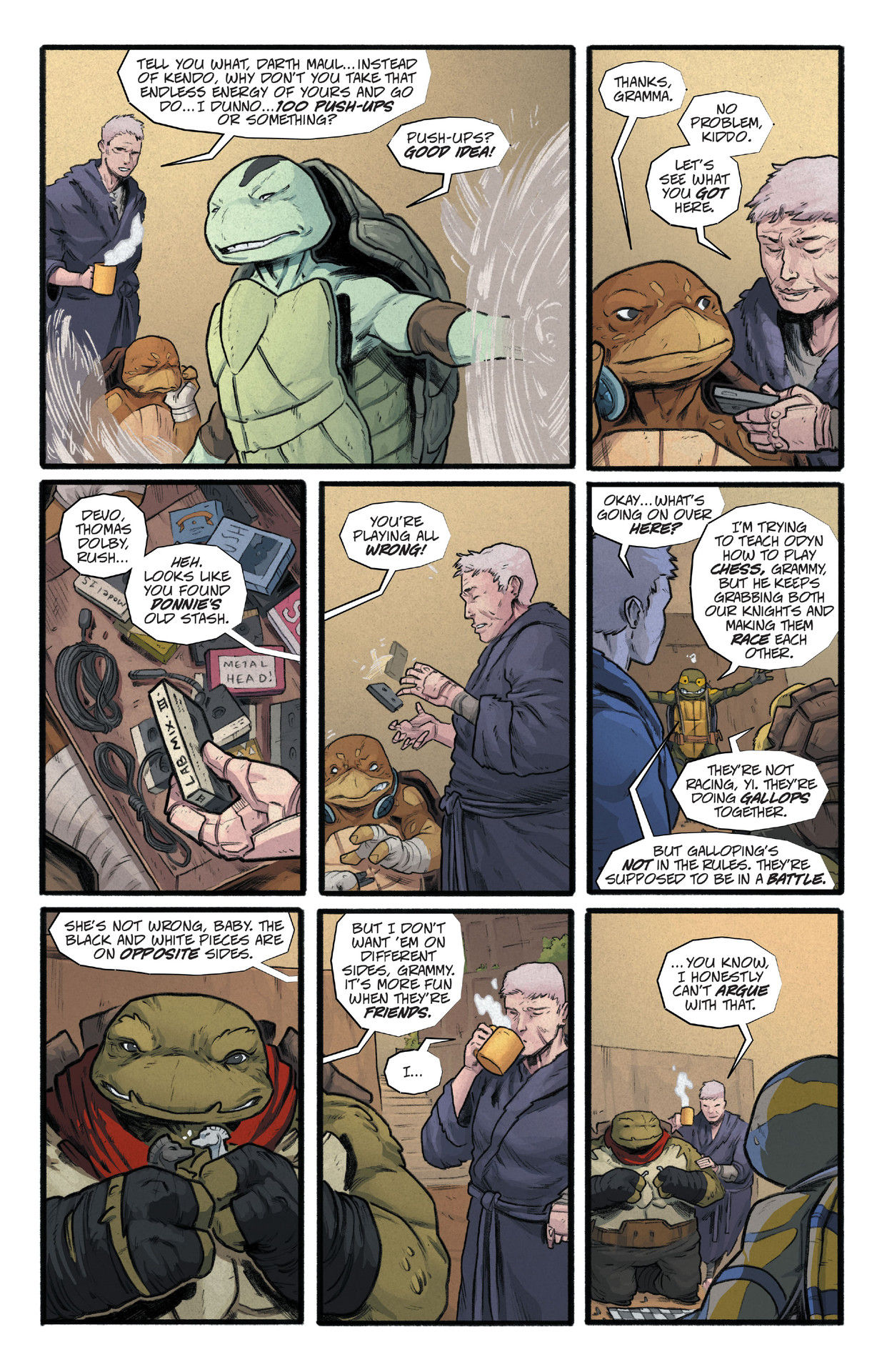 <{ $series->title }} issue 1 - Page 9