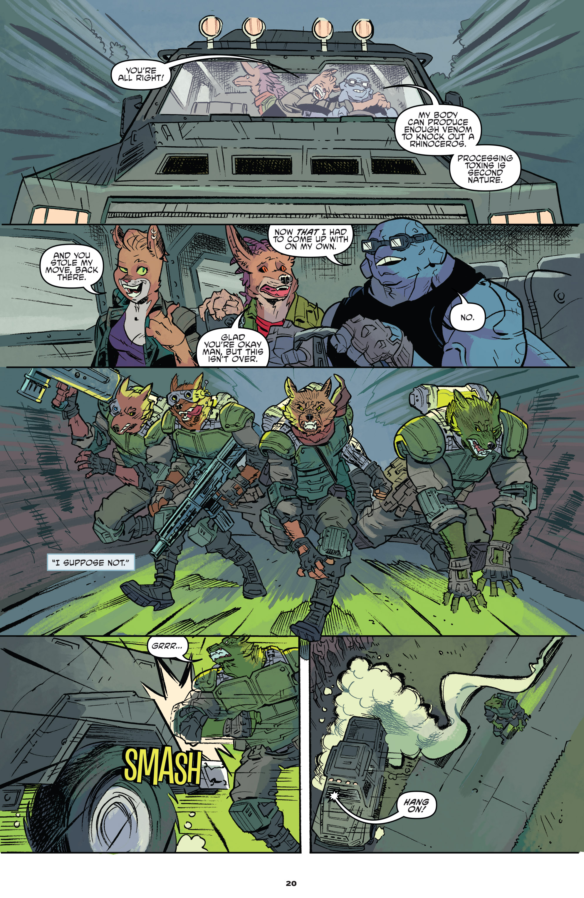 Teenage Mutant Ninja Turtles Universe (2016) issue 11 - Page 22