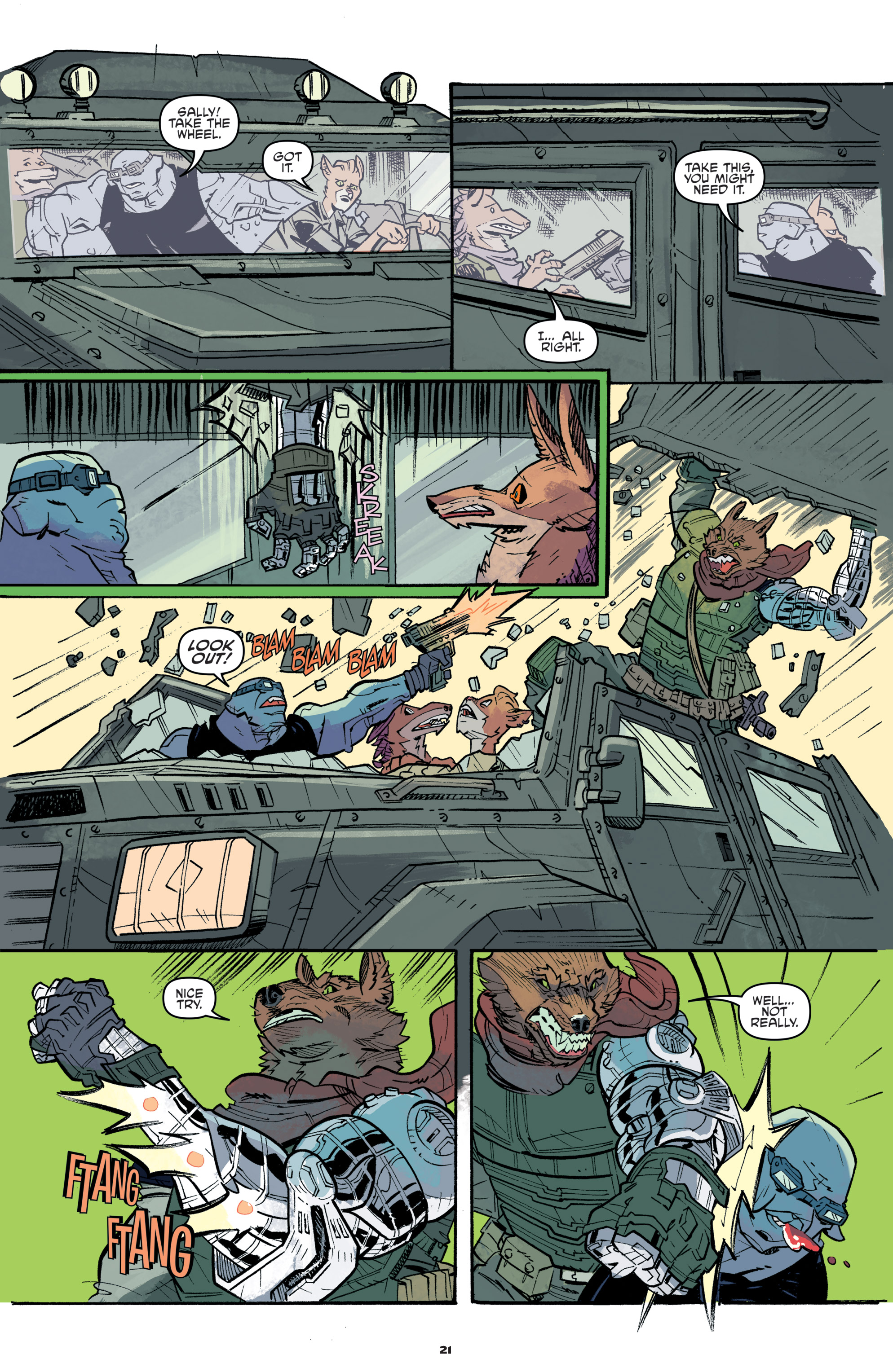 Teenage Mutant Ninja Turtles Universe (2016) issue 11 - Page 23