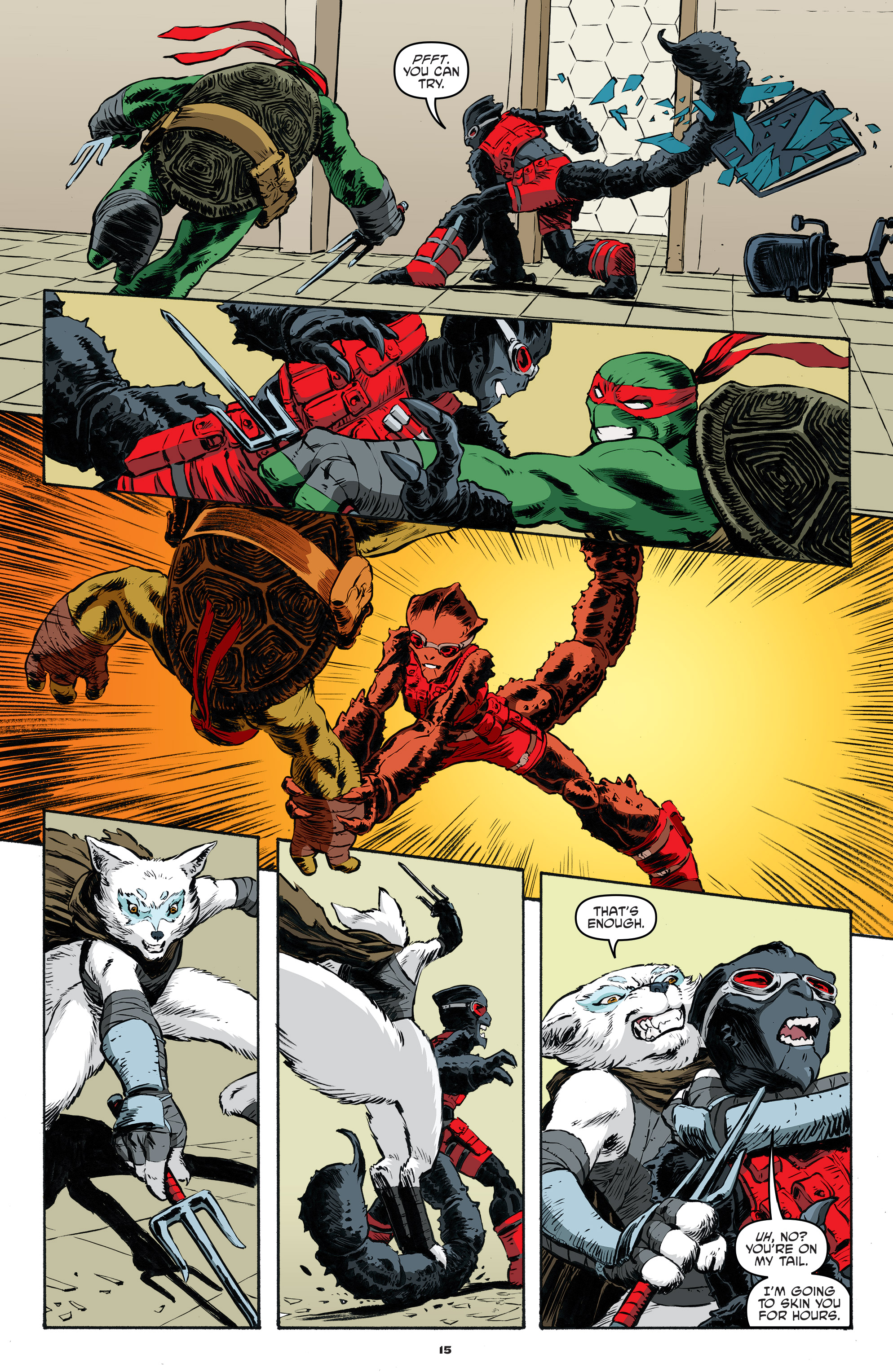 Teenage Mutant Ninja Turtles Universe (2016) issue 19 - Page 17