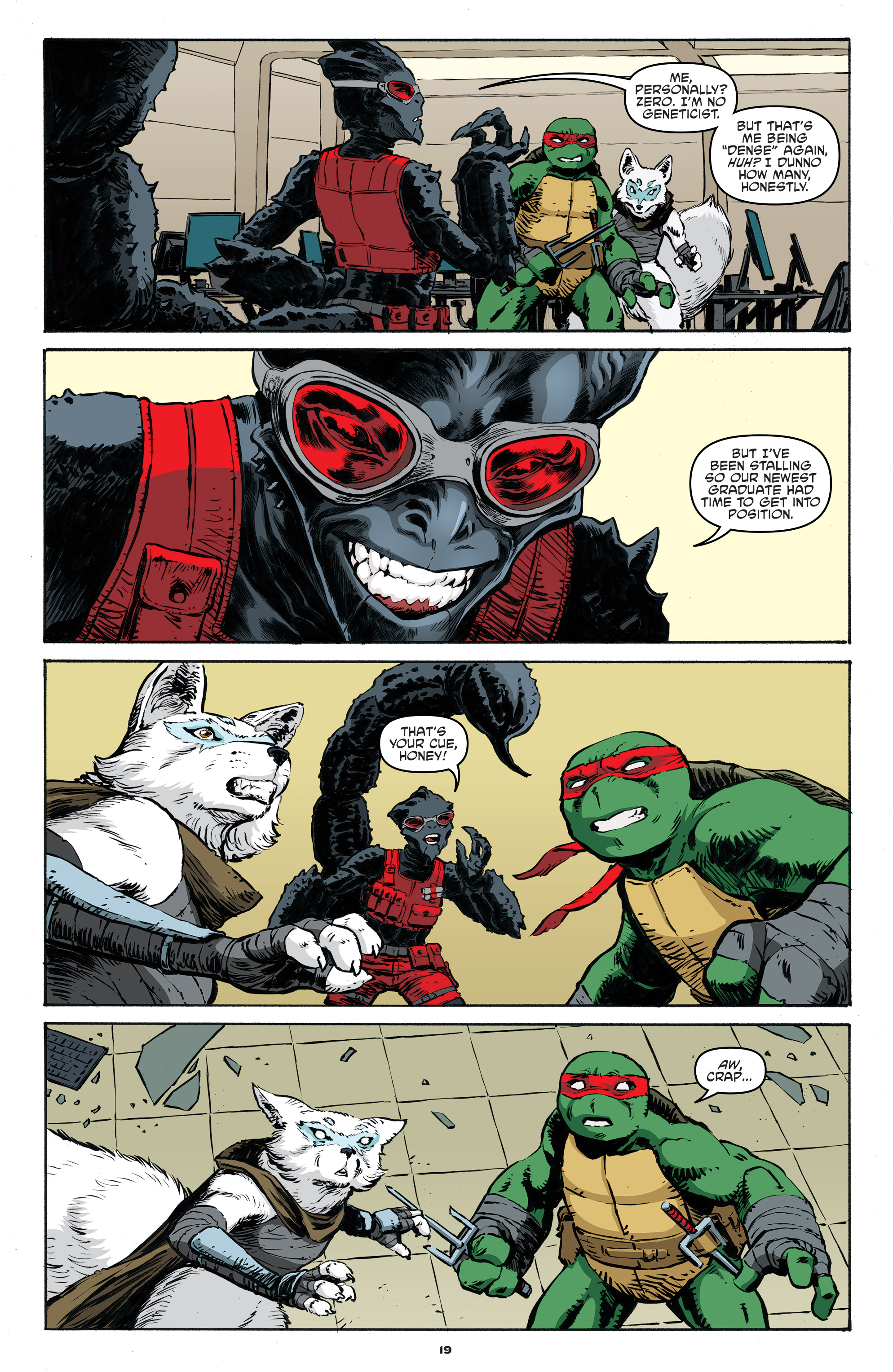 Teenage Mutant Ninja Turtles Universe (2016) issue 19 - Page 21