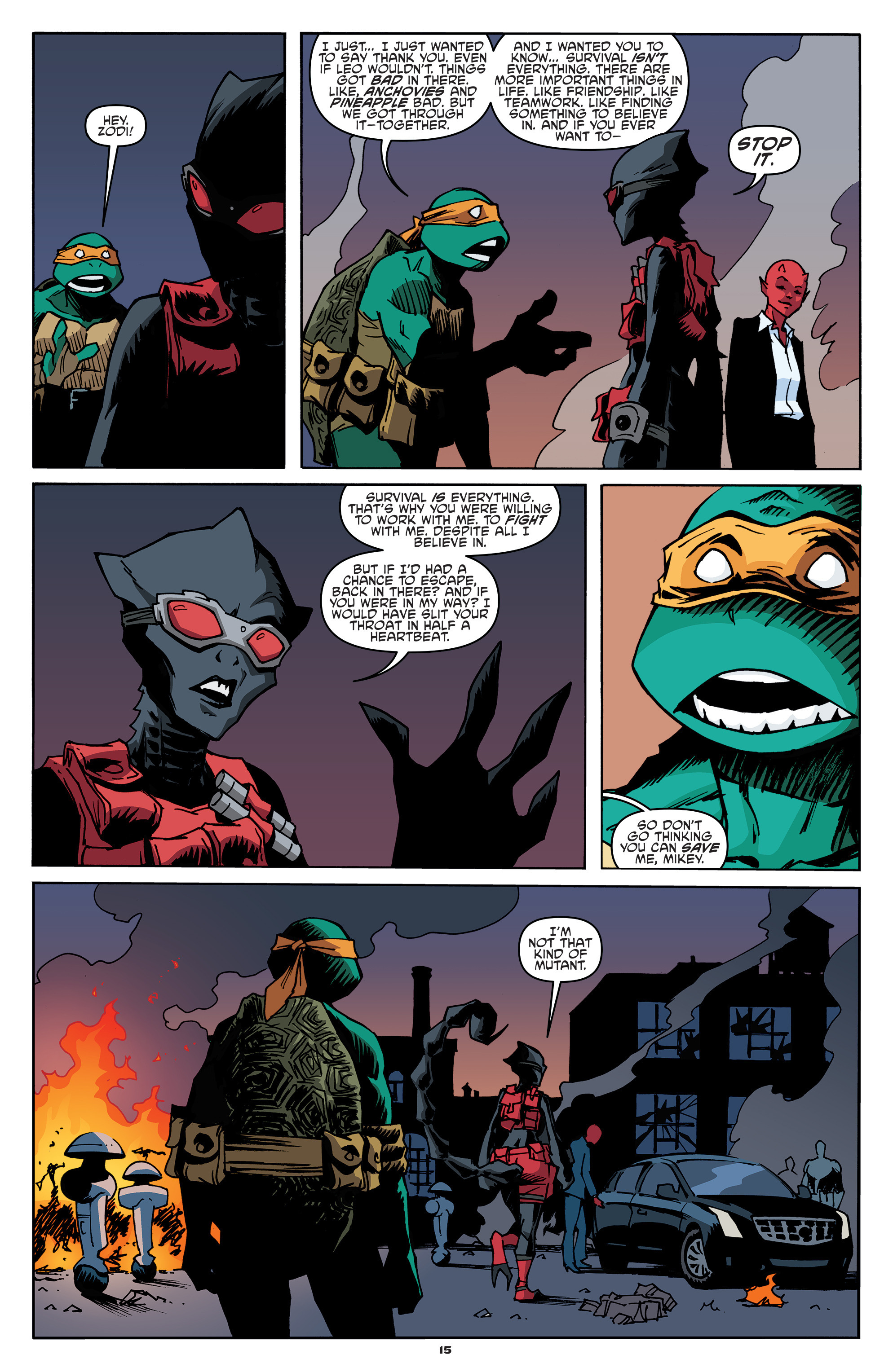 Teenage Mutant Ninja Turtles Universe (2016) issue 4 - Page 17