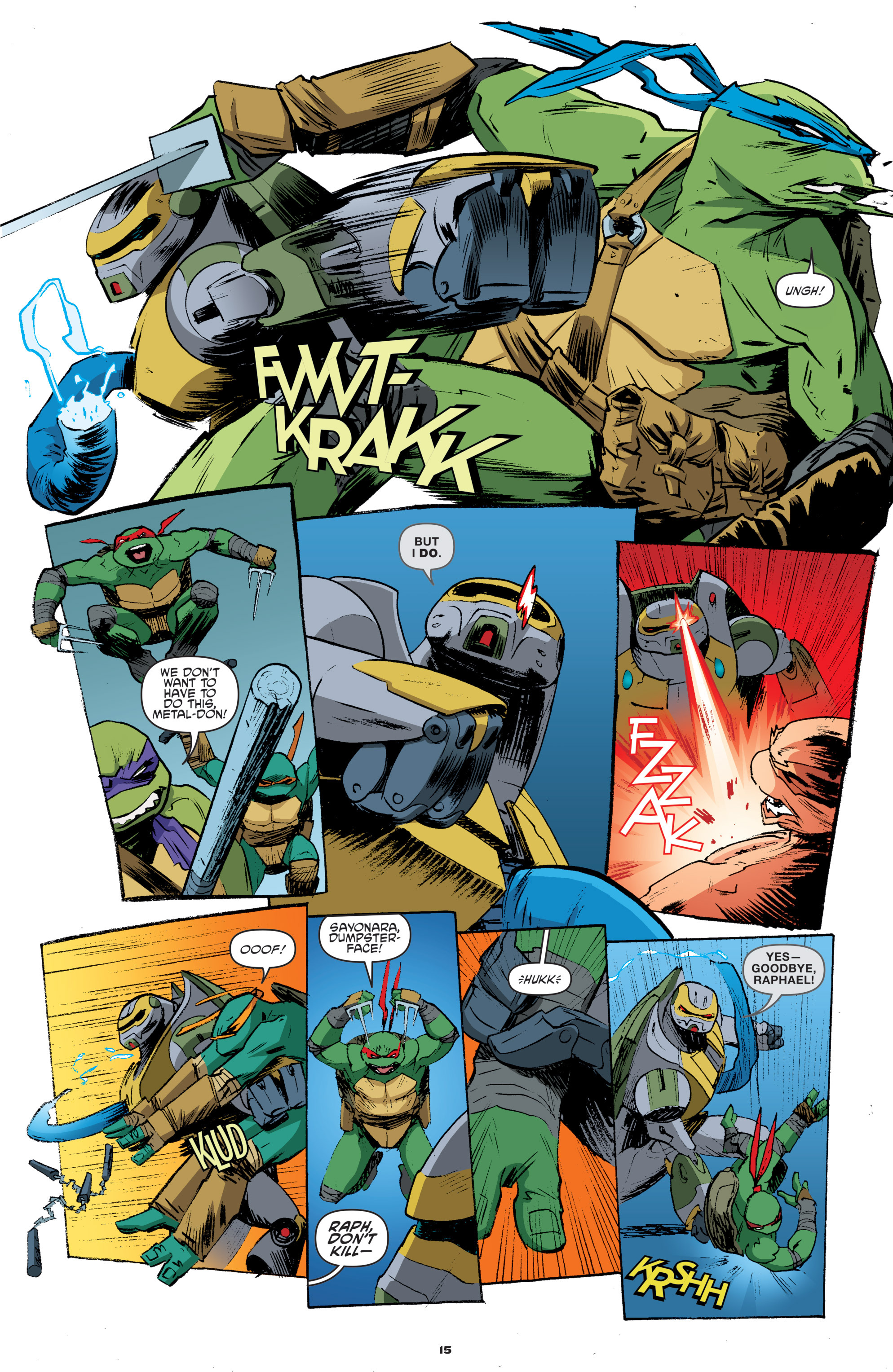 Teenage Mutant Ninja Turtles Universe (2016) issue 8 - Page 16