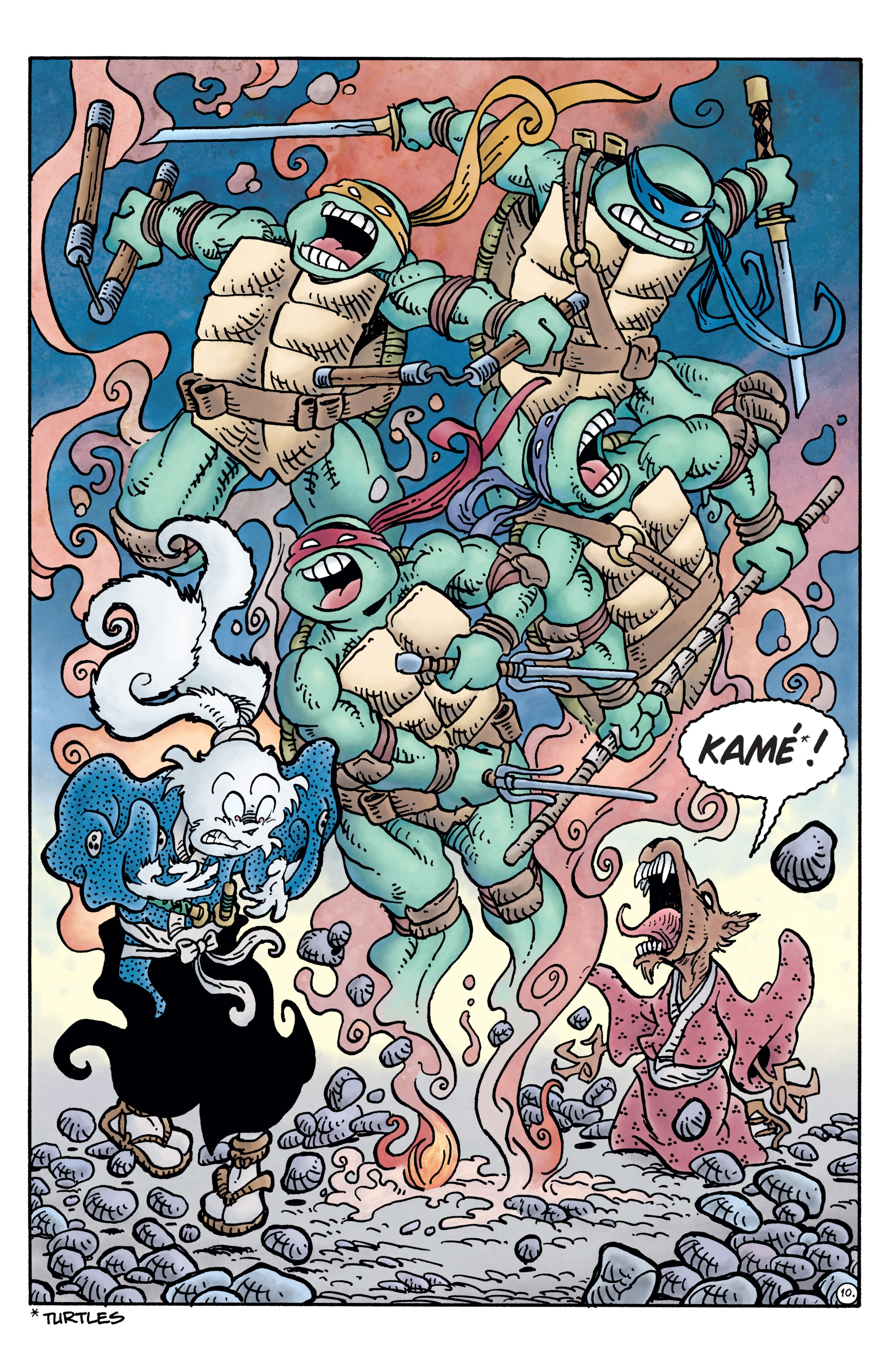 Teenage Mutant Ninja Turtles / Usagi Yojimbo (2017) issue 1 - Page 12