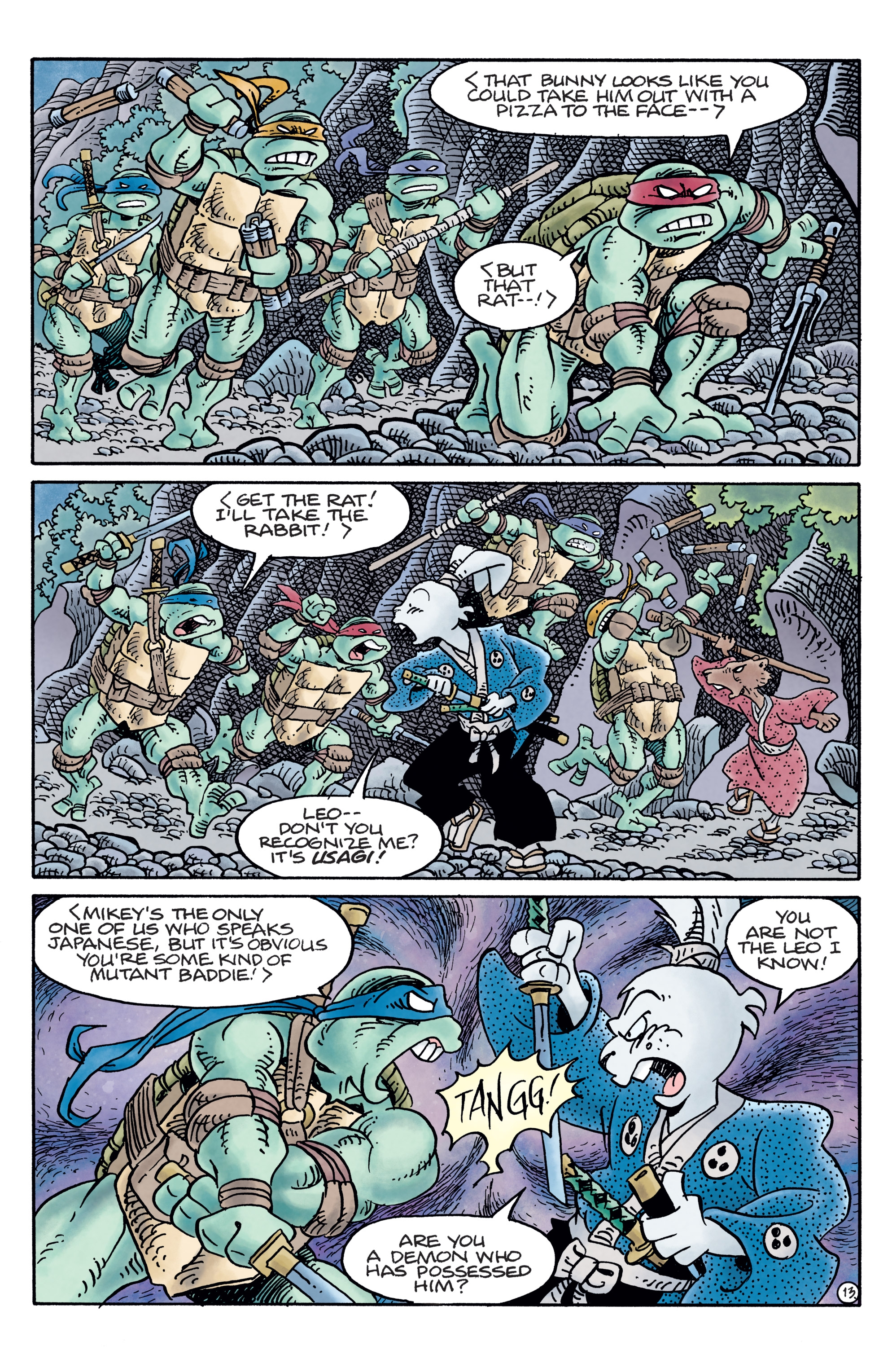 Teenage Mutant Ninja Turtles / Usagi Yojimbo (2017) issue 1 - Page 15