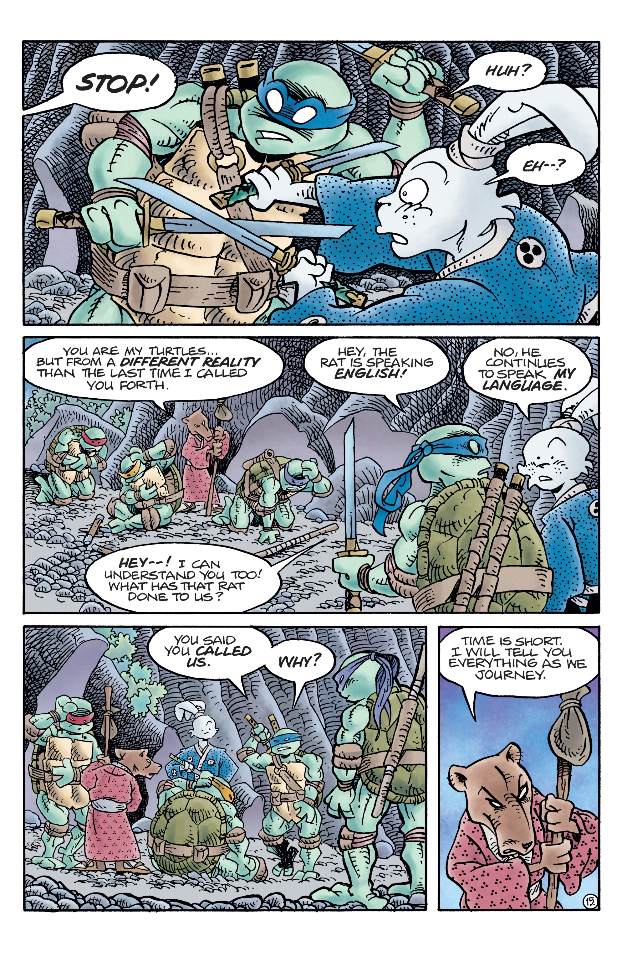 Teenage Mutant Ninja Turtles / Usagi Yojimbo (2017) issue 1 - Page 17