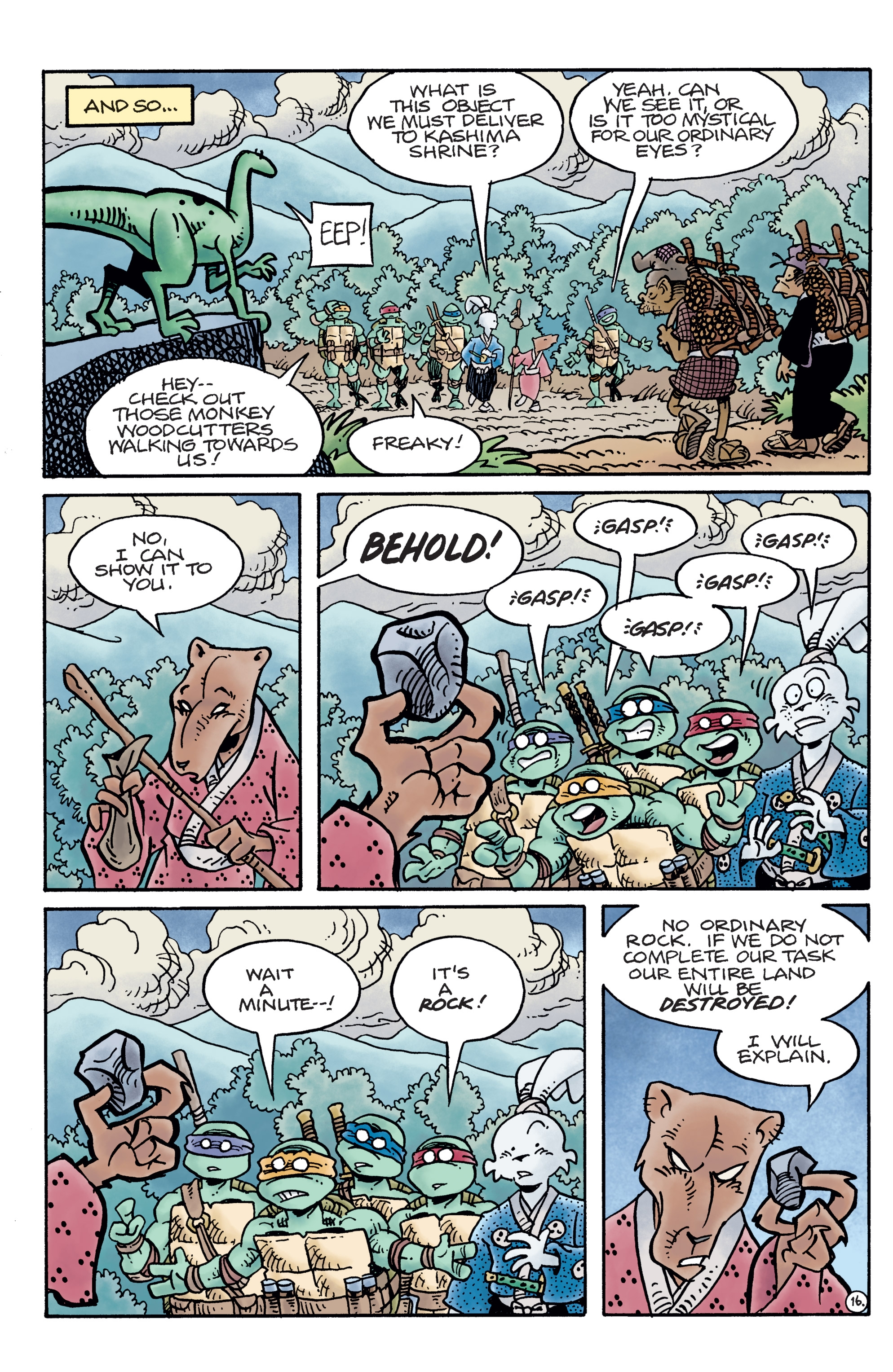 Teenage Mutant Ninja Turtles / Usagi Yojimbo (2017) issue 1 - Page 18