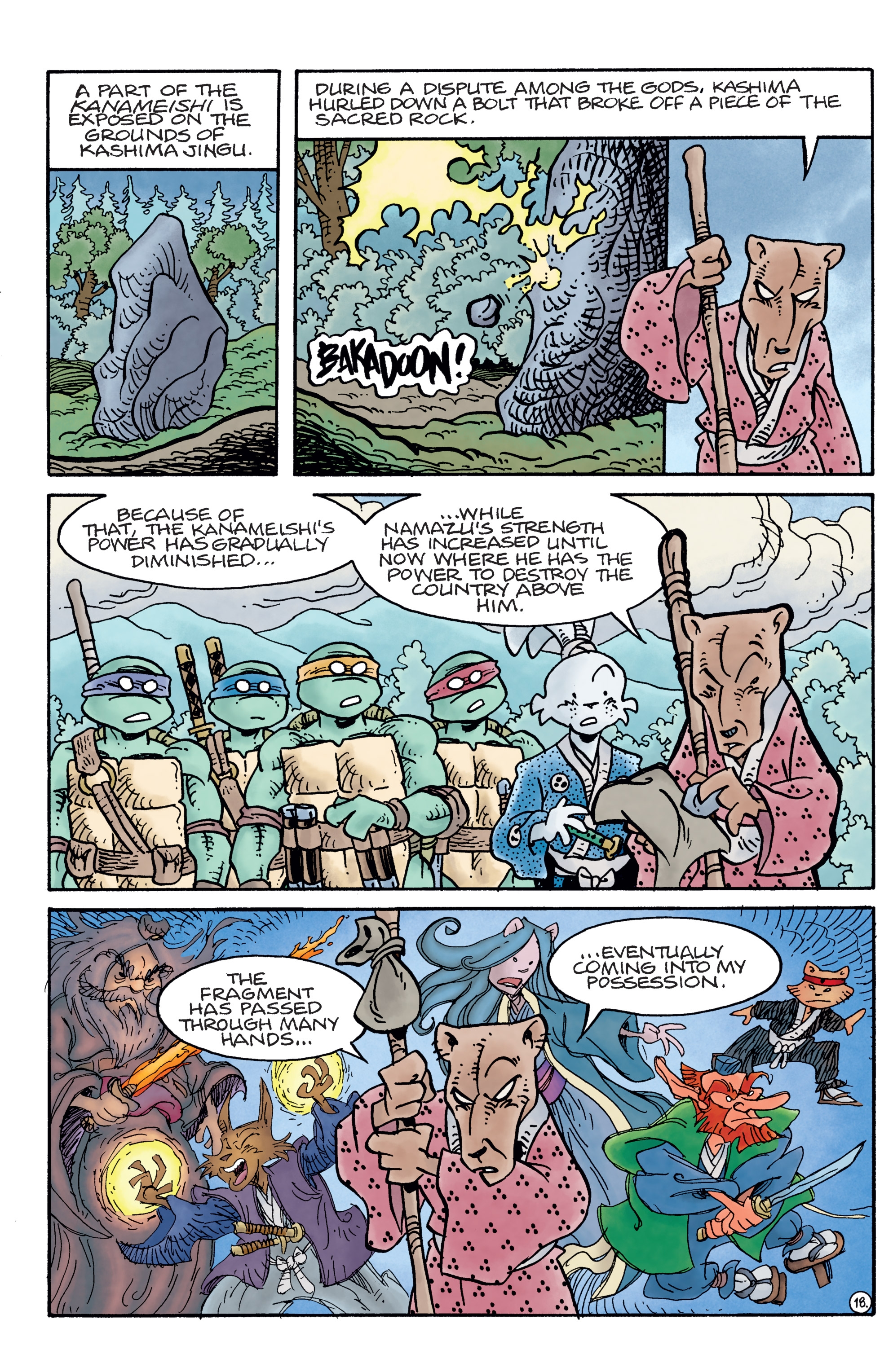 Teenage Mutant Ninja Turtles / Usagi Yojimbo (2017) issue 1 - Page 20