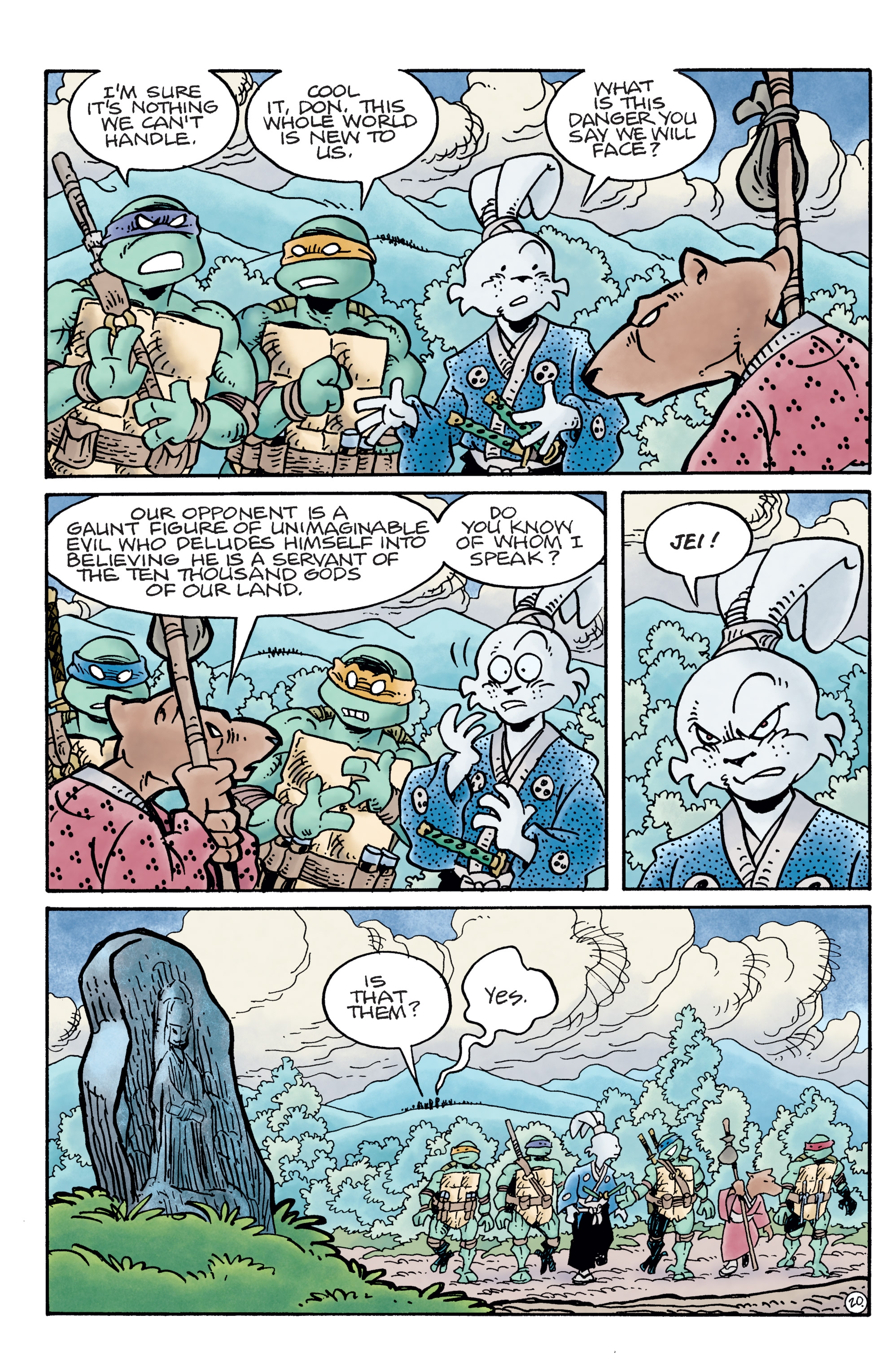 Teenage Mutant Ninja Turtles / Usagi Yojimbo (2017) issue 1 - Page 22