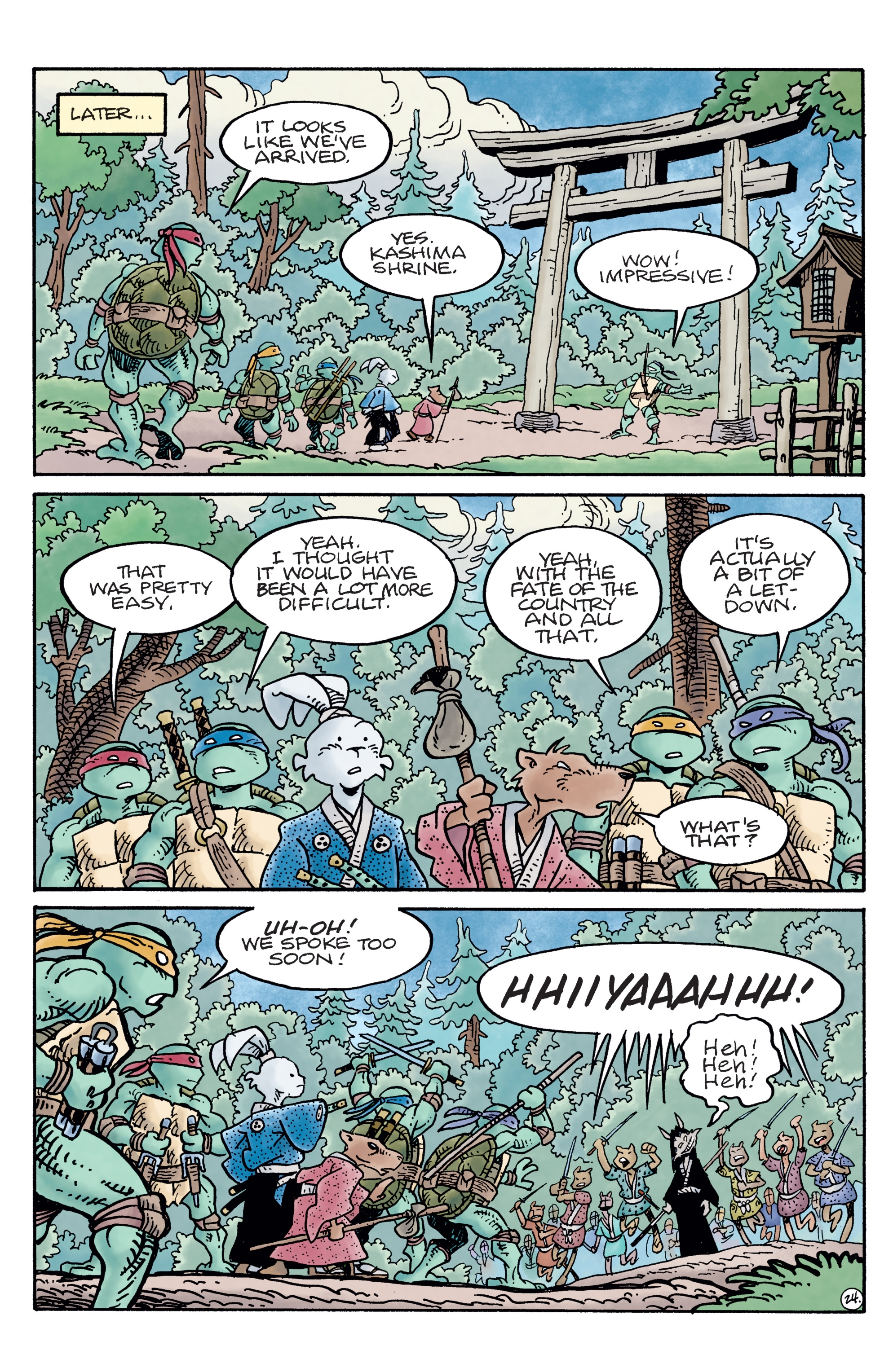 Teenage Mutant Ninja Turtles / Usagi Yojimbo (2017) issue 1 - Page 26