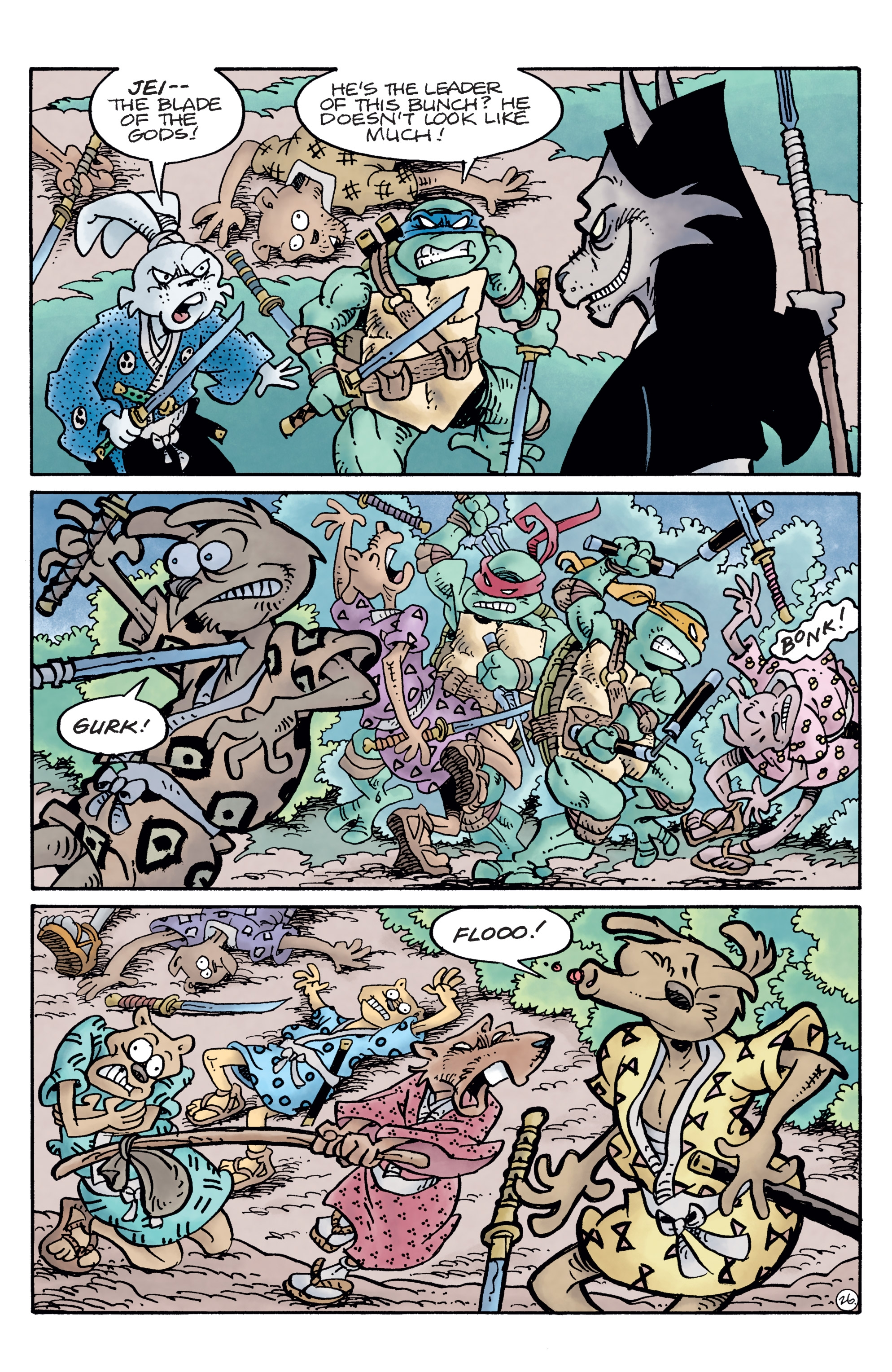 Teenage Mutant Ninja Turtles / Usagi Yojimbo (2017) issue 1 - Page 28