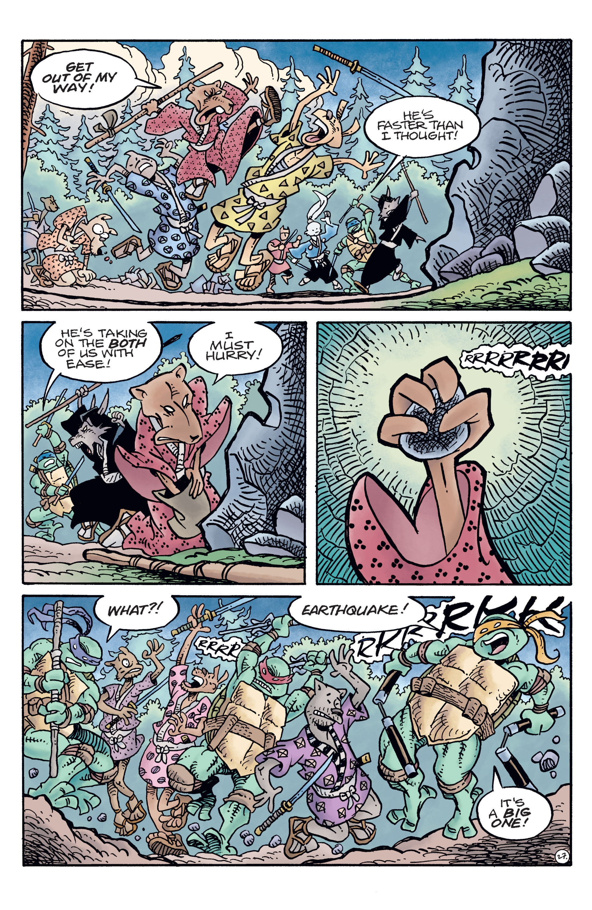 Teenage Mutant Ninja Turtles / Usagi Yojimbo (2017) issue 1 - Page 29