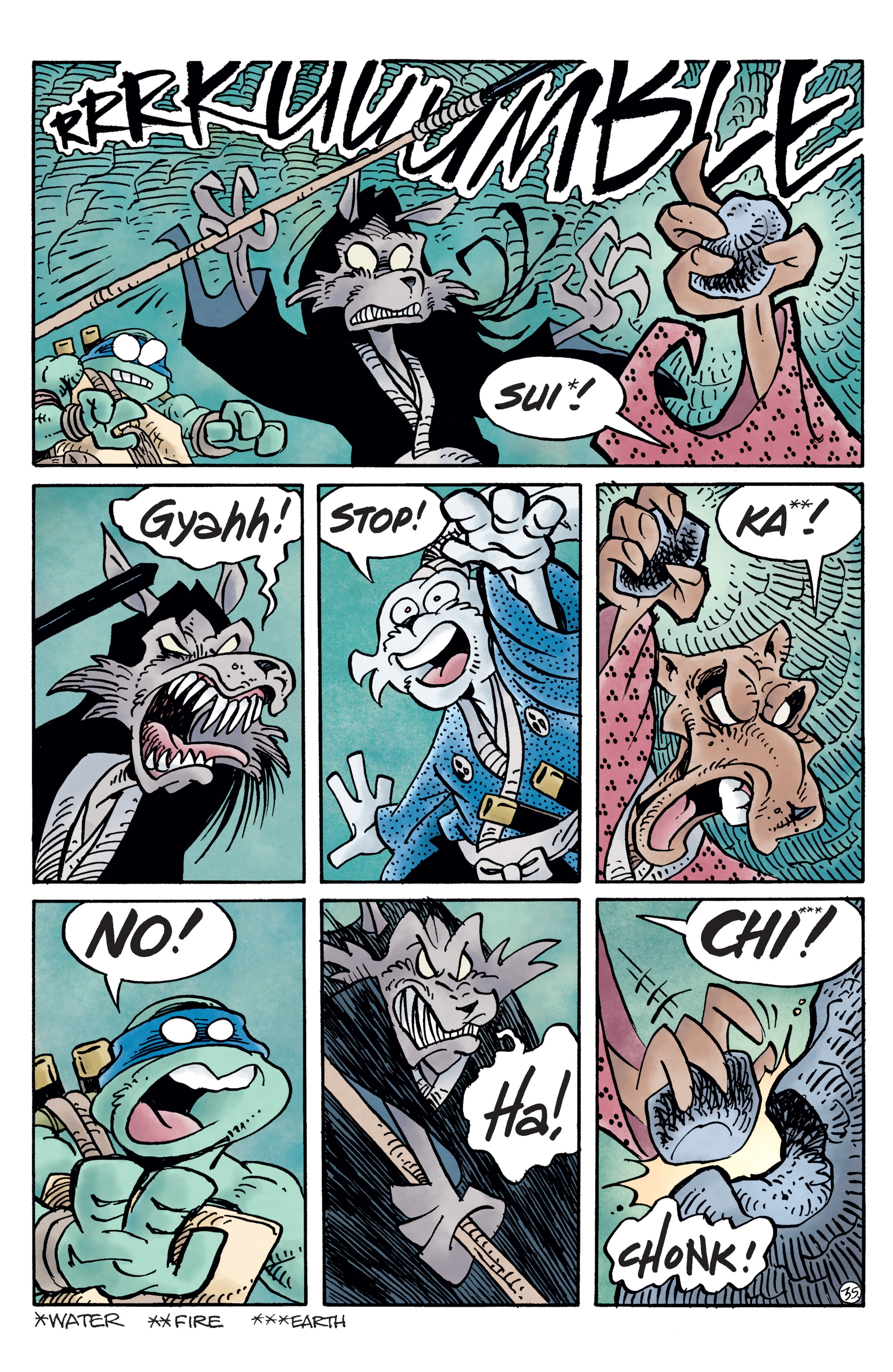 Teenage Mutant Ninja Turtles / Usagi Yojimbo (2017) issue 1 - Page 35