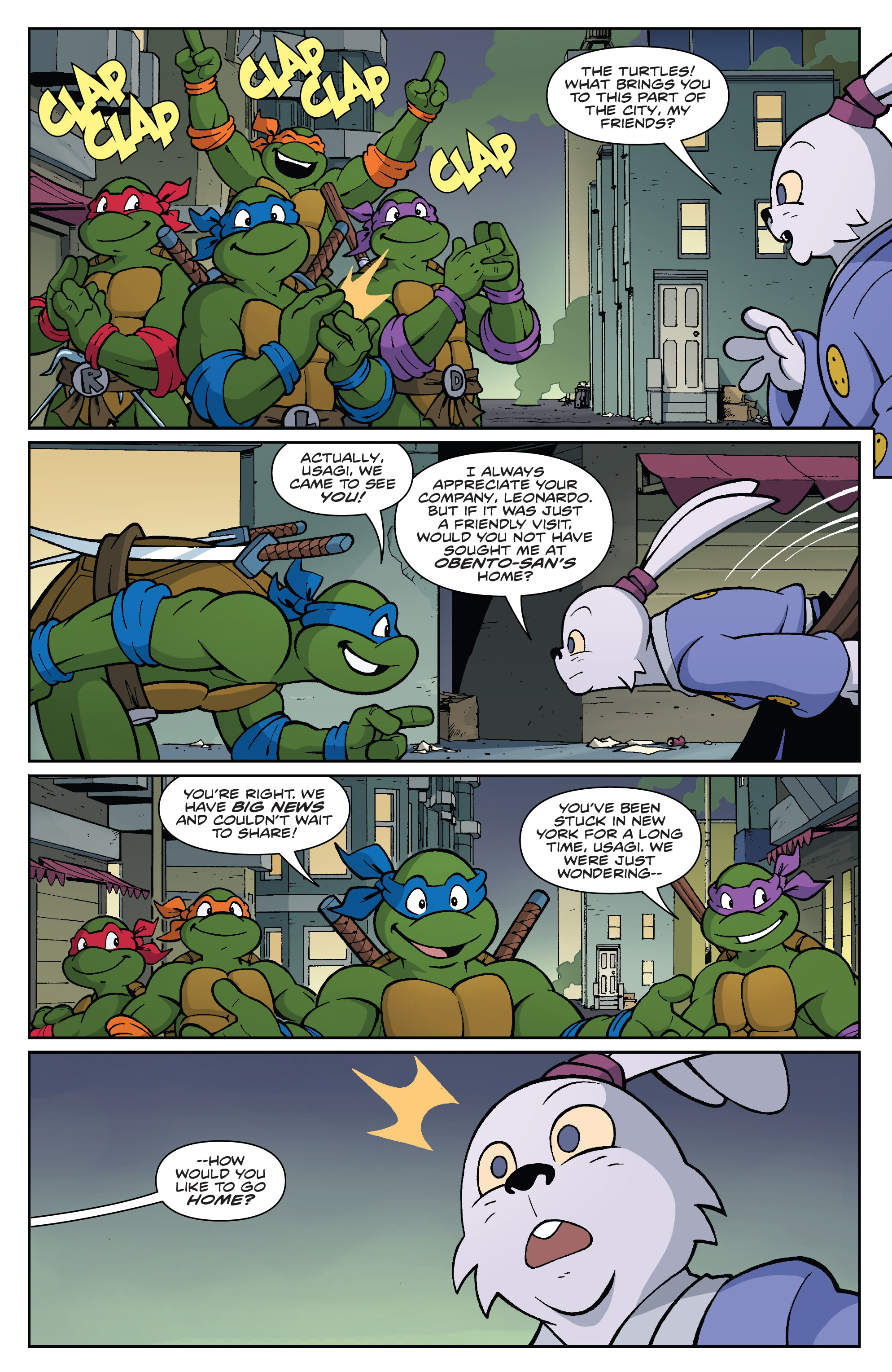 Teenage Mutant Ninja Turtles / Usagi Yojimbo: Saturday Morning Adventures (2024-) issue 1 - Page 6