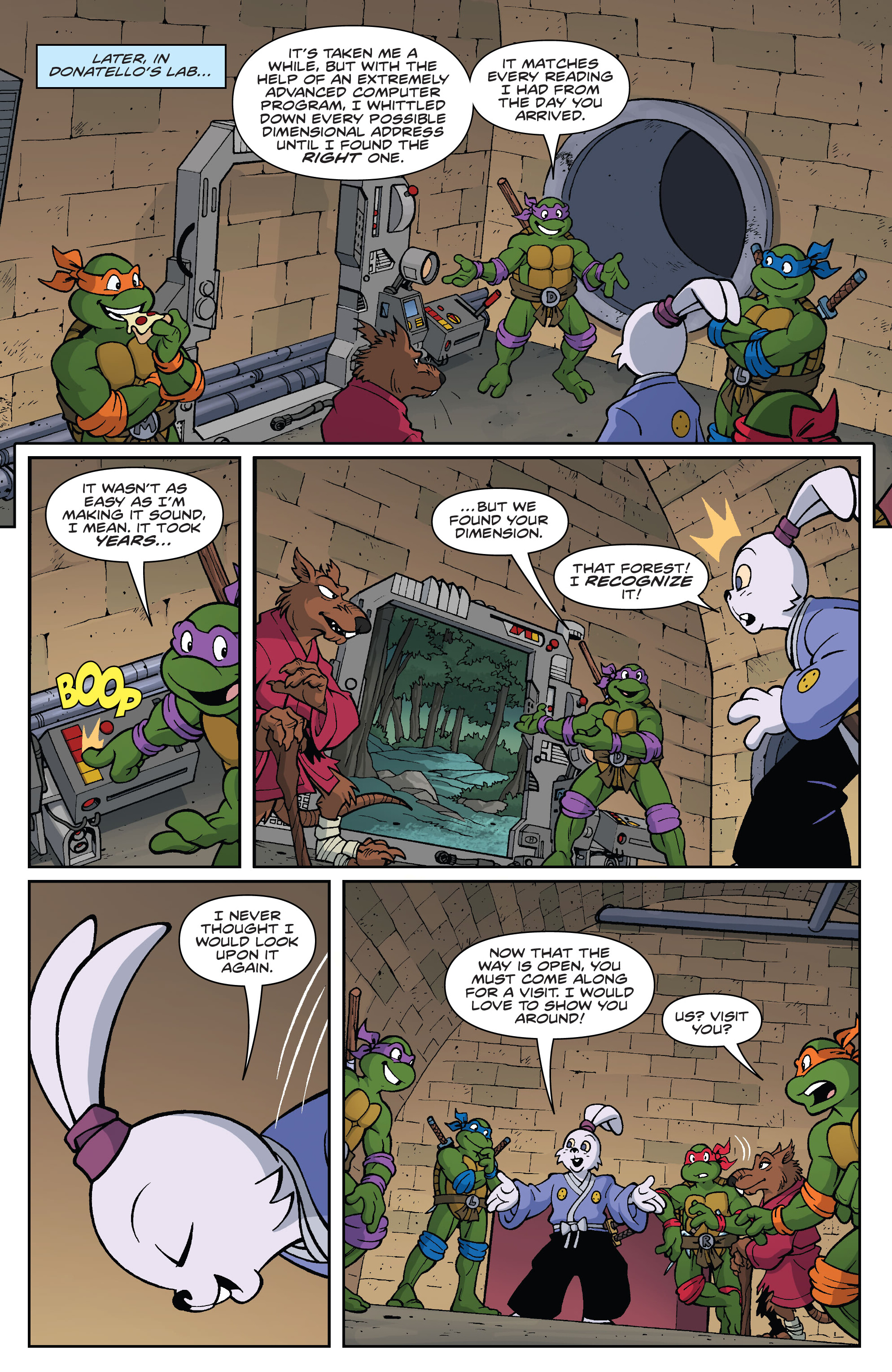 Teenage Mutant Ninja Turtles / Usagi Yojimbo: Saturday Morning Adventures (2024-) issue 1 - Page 7