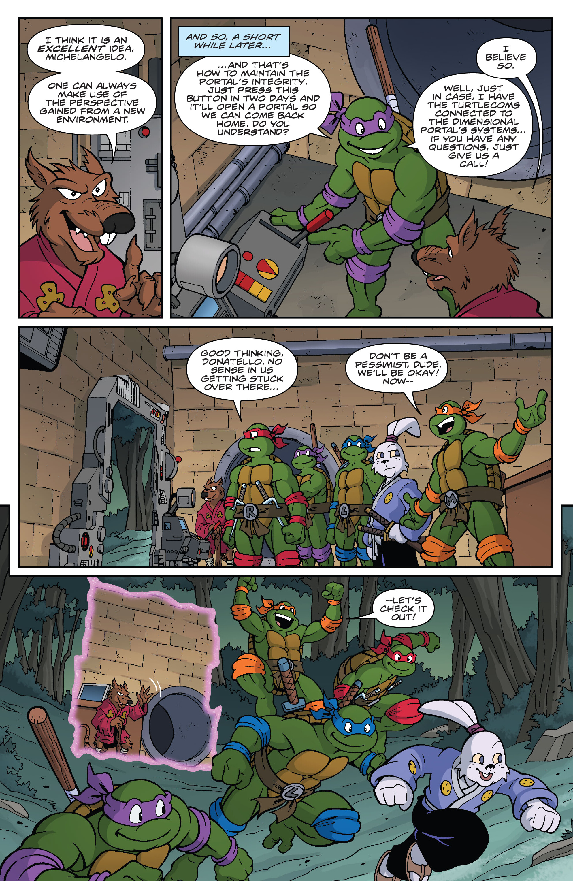 Teenage Mutant Ninja Turtles / Usagi Yojimbo: Saturday Morning Adventures (2024-) issue 1 - Page 8