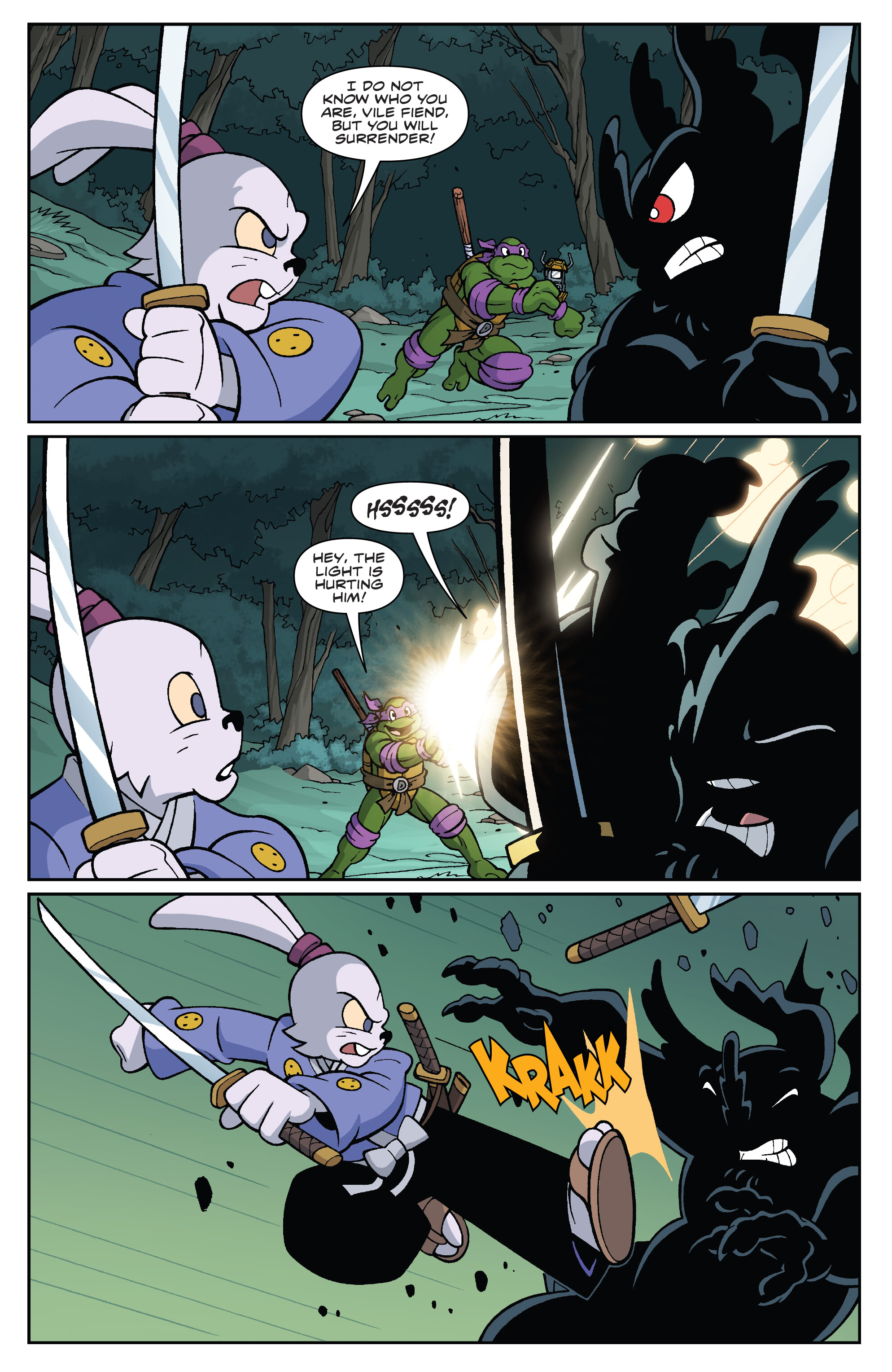 Teenage Mutant Ninja Turtles / Usagi Yojimbo: Saturday Morning Adventures (2024-) issue 1 - Page 11