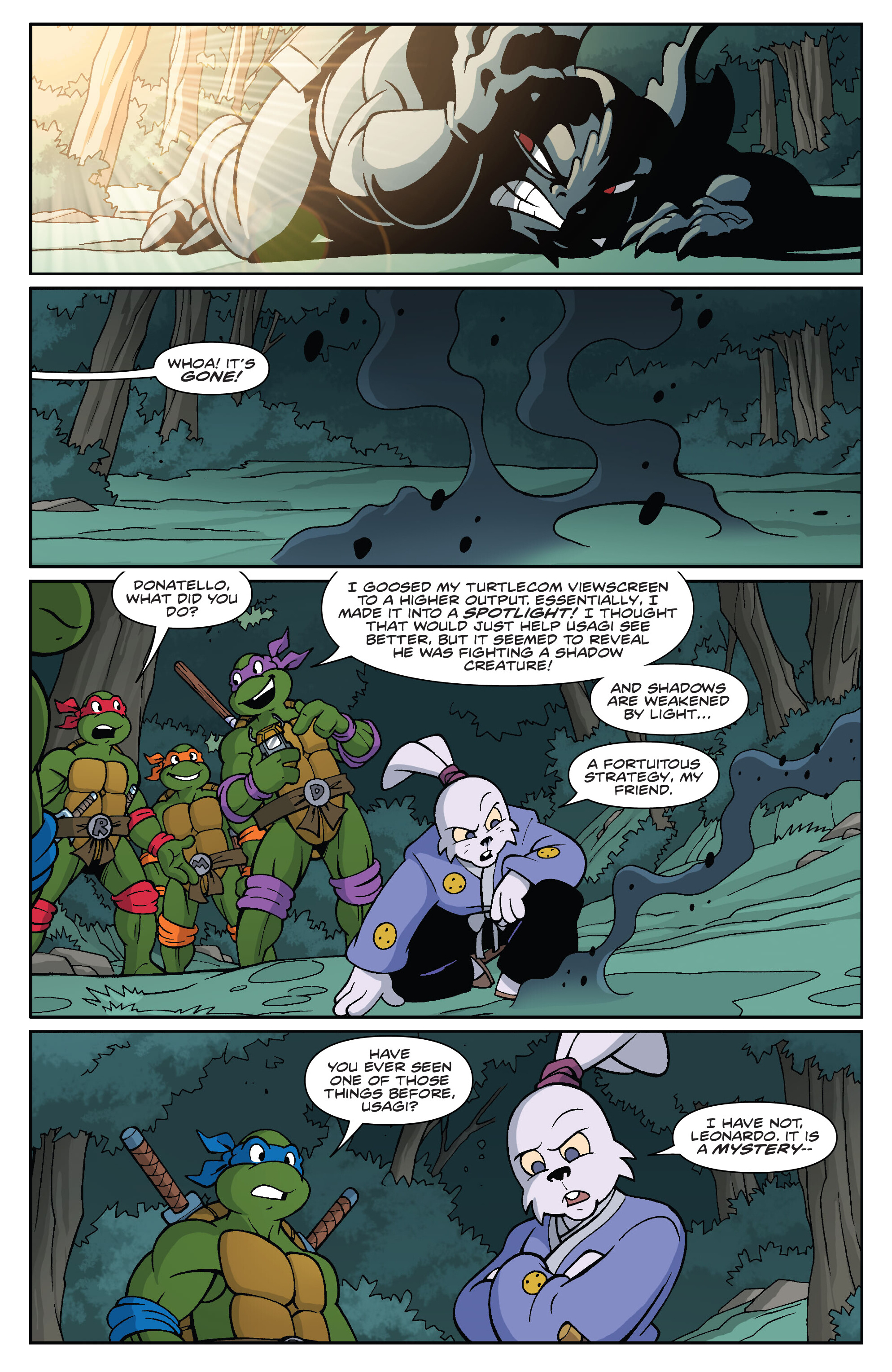 Teenage Mutant Ninja Turtles / Usagi Yojimbo: Saturday Morning Adventures (2024-) issue 1 - Page 12