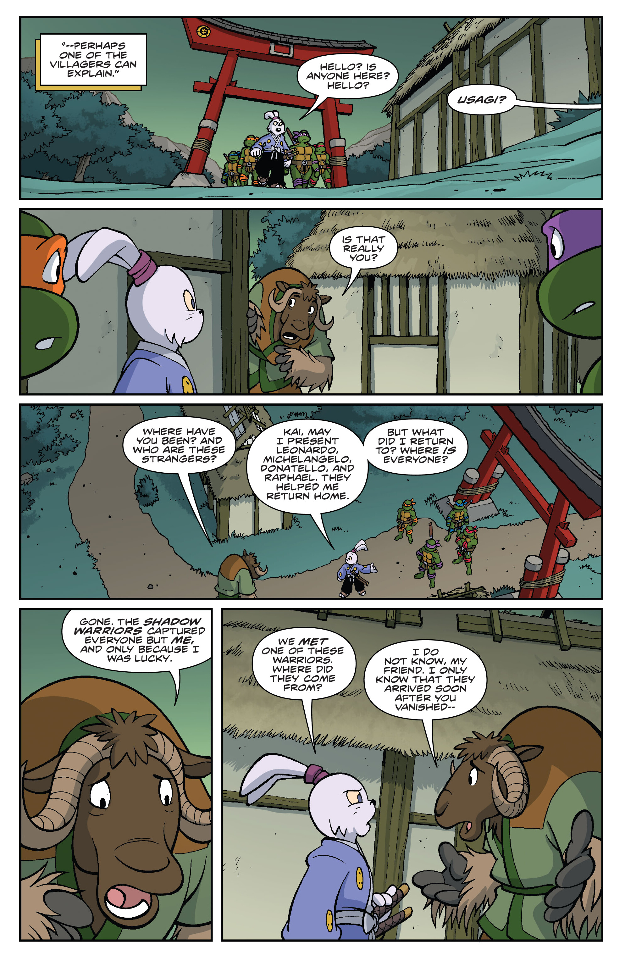 Teenage Mutant Ninja Turtles / Usagi Yojimbo: Saturday Morning Adventures (2024-) issue 1 - Page 13