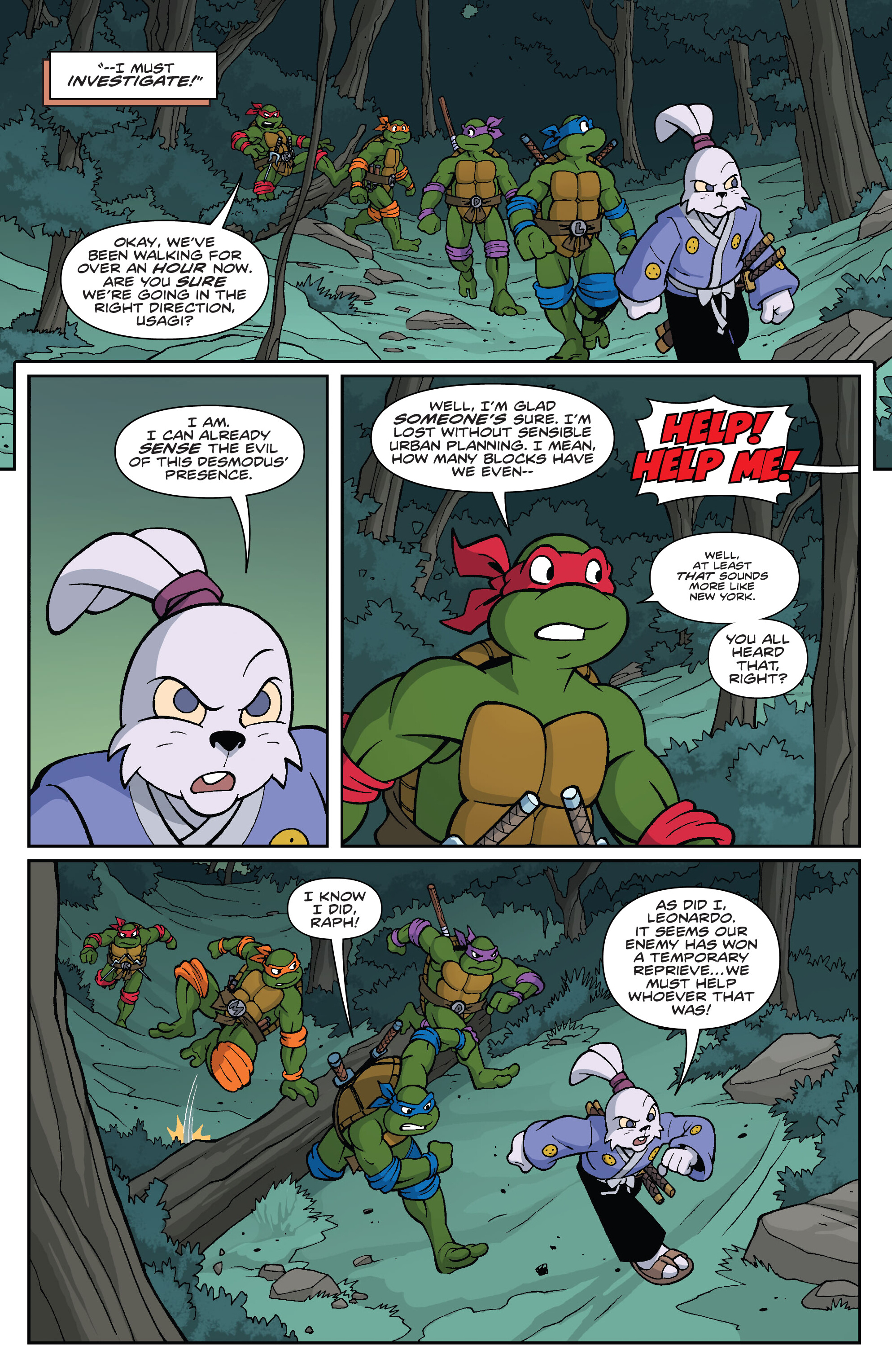 Teenage Mutant Ninja Turtles / Usagi Yojimbo: Saturday Morning Adventures (2024-) issue 1 - Page 17