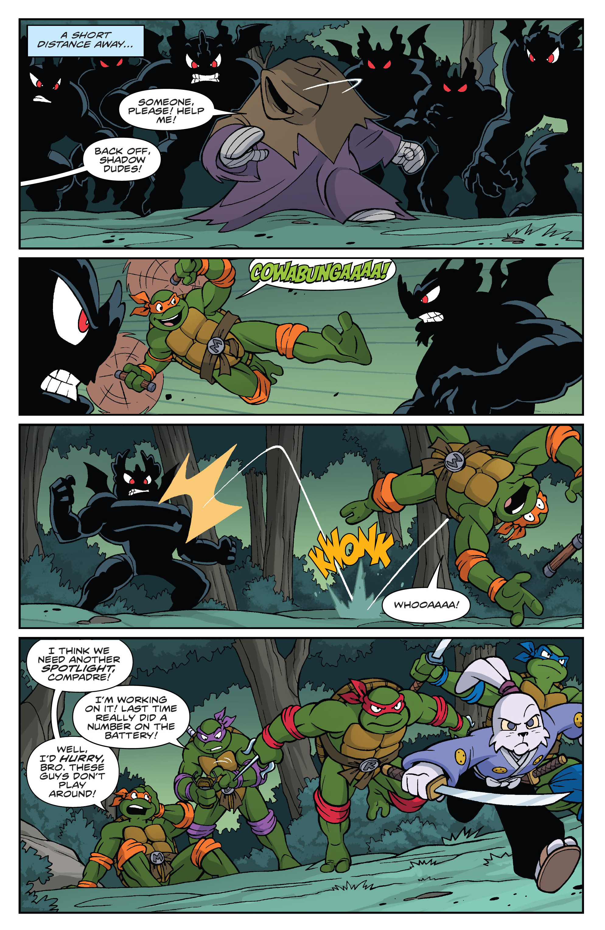 Teenage Mutant Ninja Turtles / Usagi Yojimbo: Saturday Morning Adventures (2024-) issue 1 - Page 18