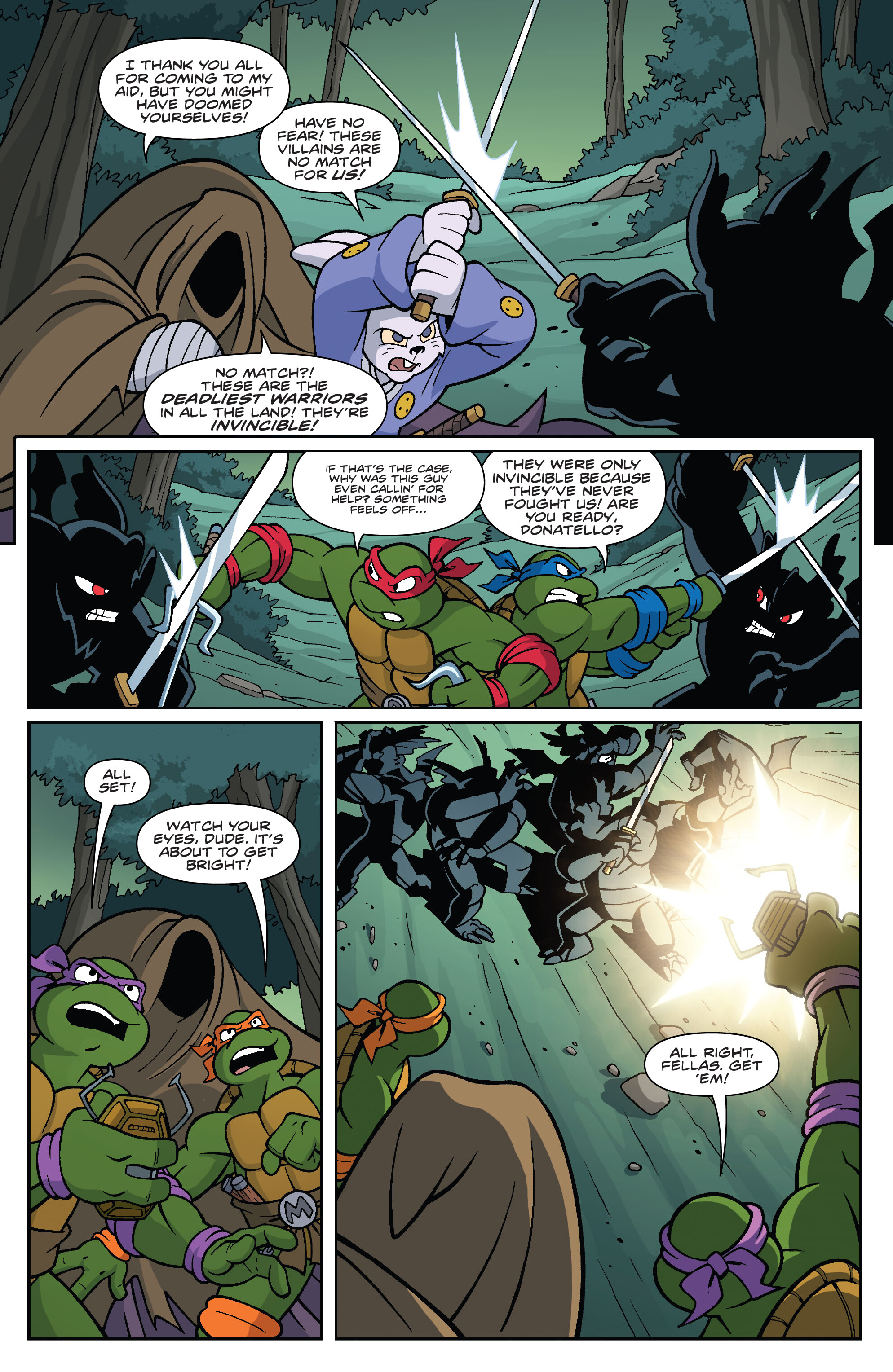 Teenage Mutant Ninja Turtles / Usagi Yojimbo: Saturday Morning Adventures (2024-) issue 1 - Page 19