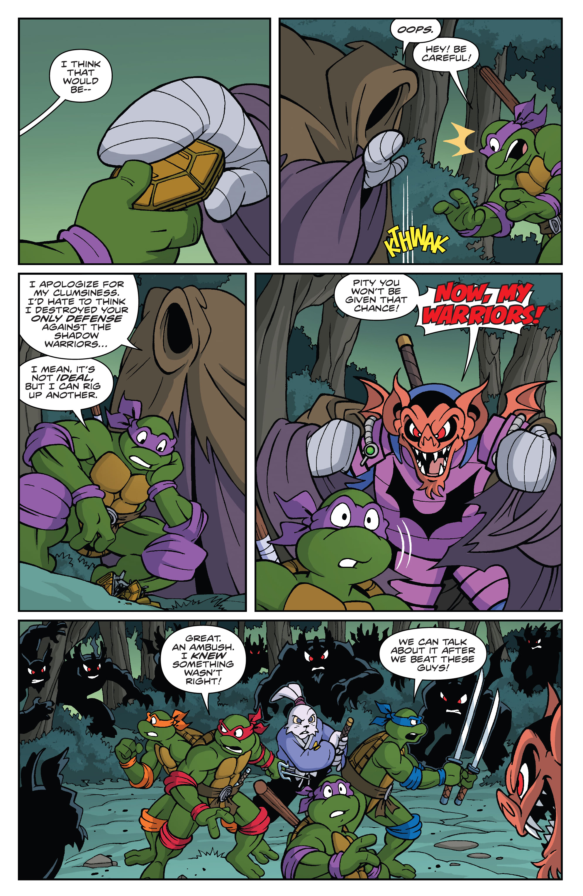 Teenage Mutant Ninja Turtles / Usagi Yojimbo: Saturday Morning Adventures (2024-) issue 1 - Page 21