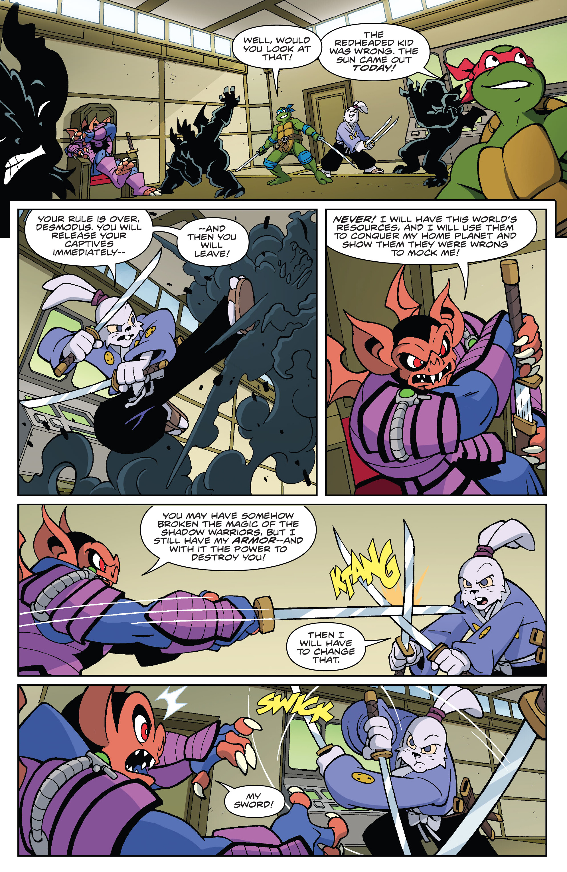 Teenage Mutant Ninja Turtles / Usagi Yojimbo: Saturday Morning Adventures (2024-) issue 1 - Page 31