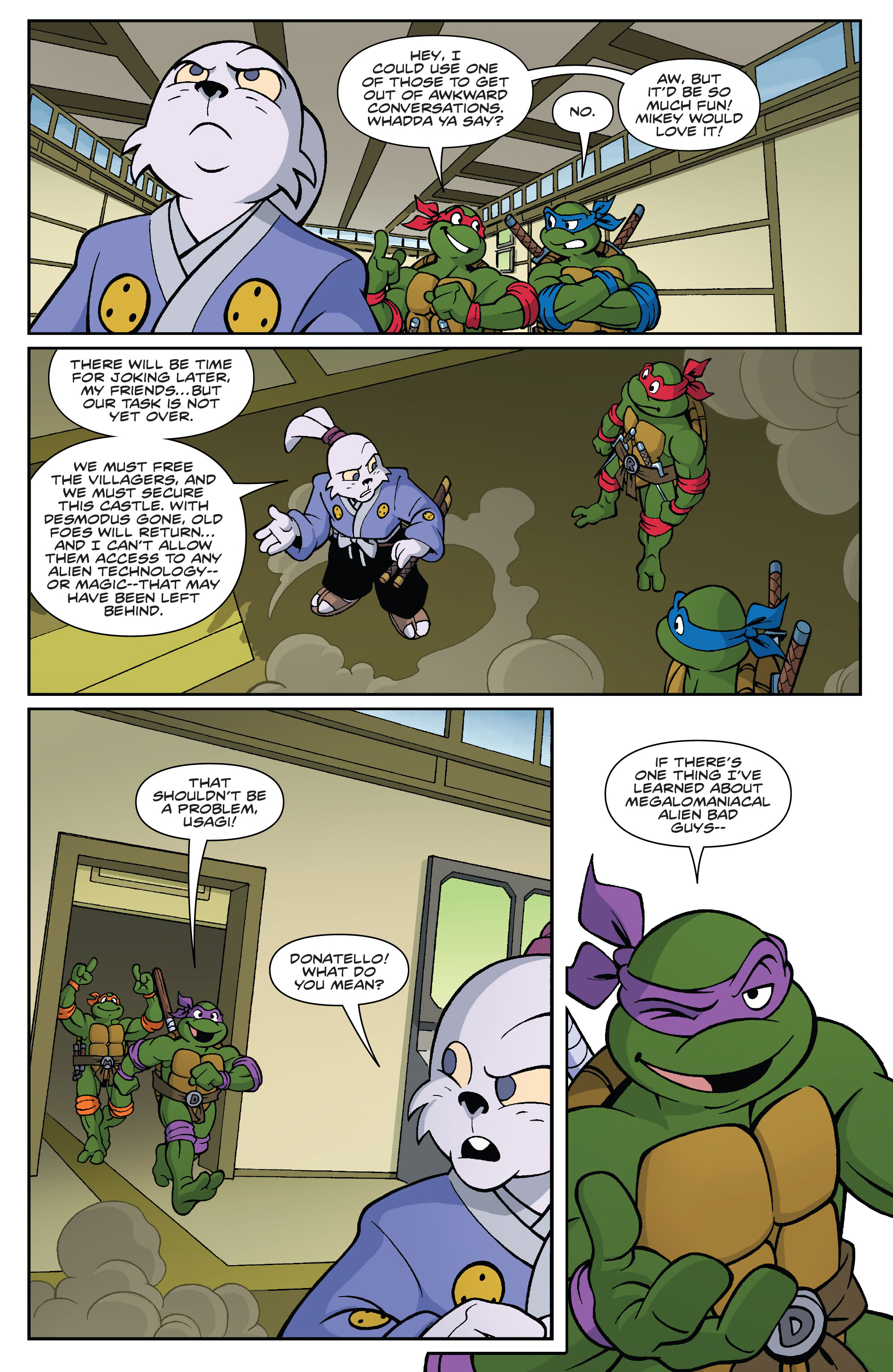 Teenage Mutant Ninja Turtles / Usagi Yojimbo: Saturday Morning Adventures (2024-) issue 1 - Page 33