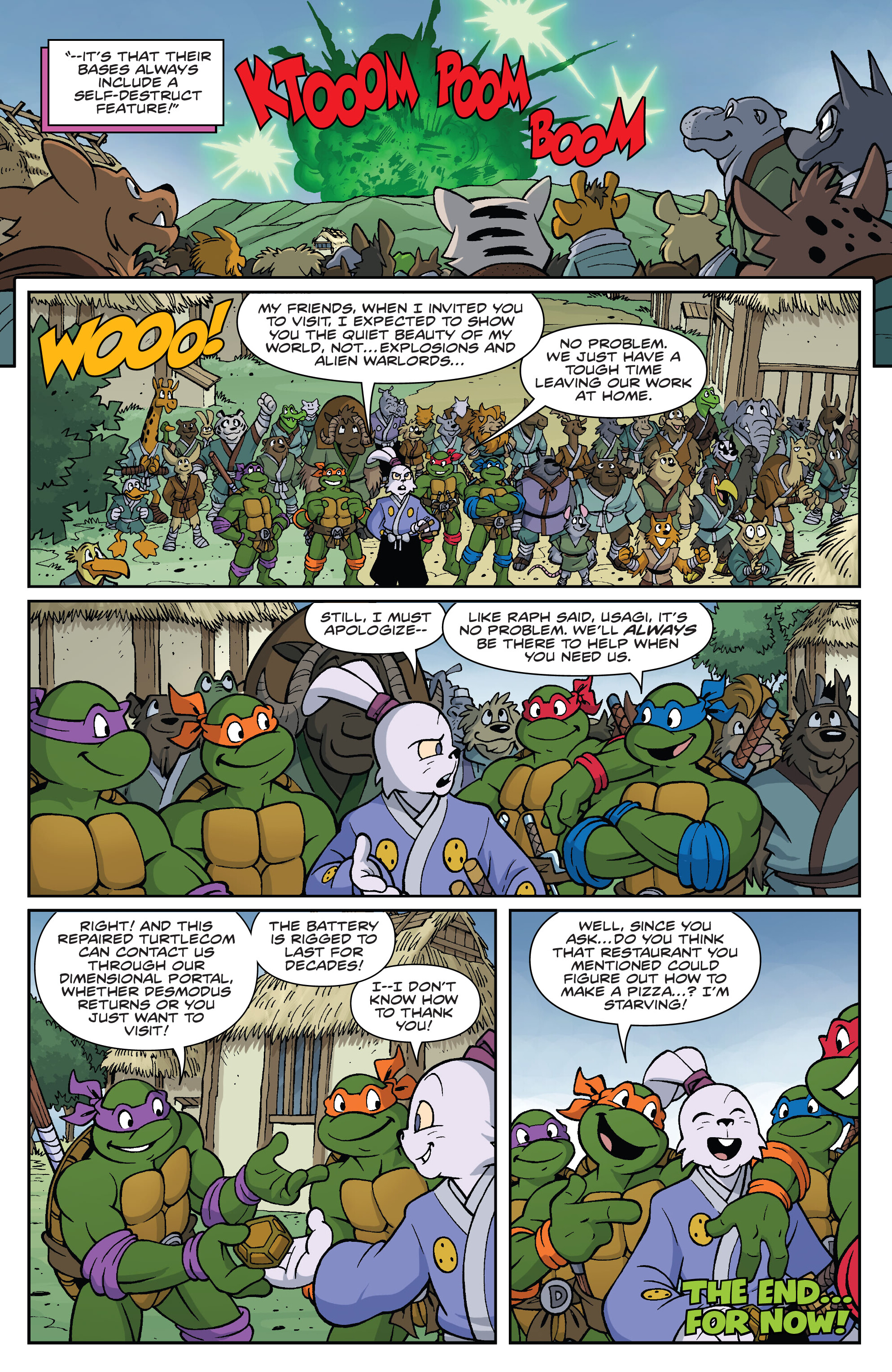 Teenage Mutant Ninja Turtles / Usagi Yojimbo: Saturday Morning Adventures (2024-) issue 1 - Page 34