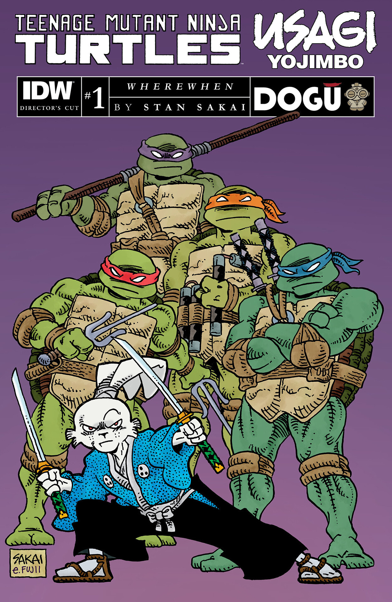 Teenage Mutant Ninja Turtles / Usagi Yojimbo: WhereWhen (2023-): Chapter 1.1 - Page 1