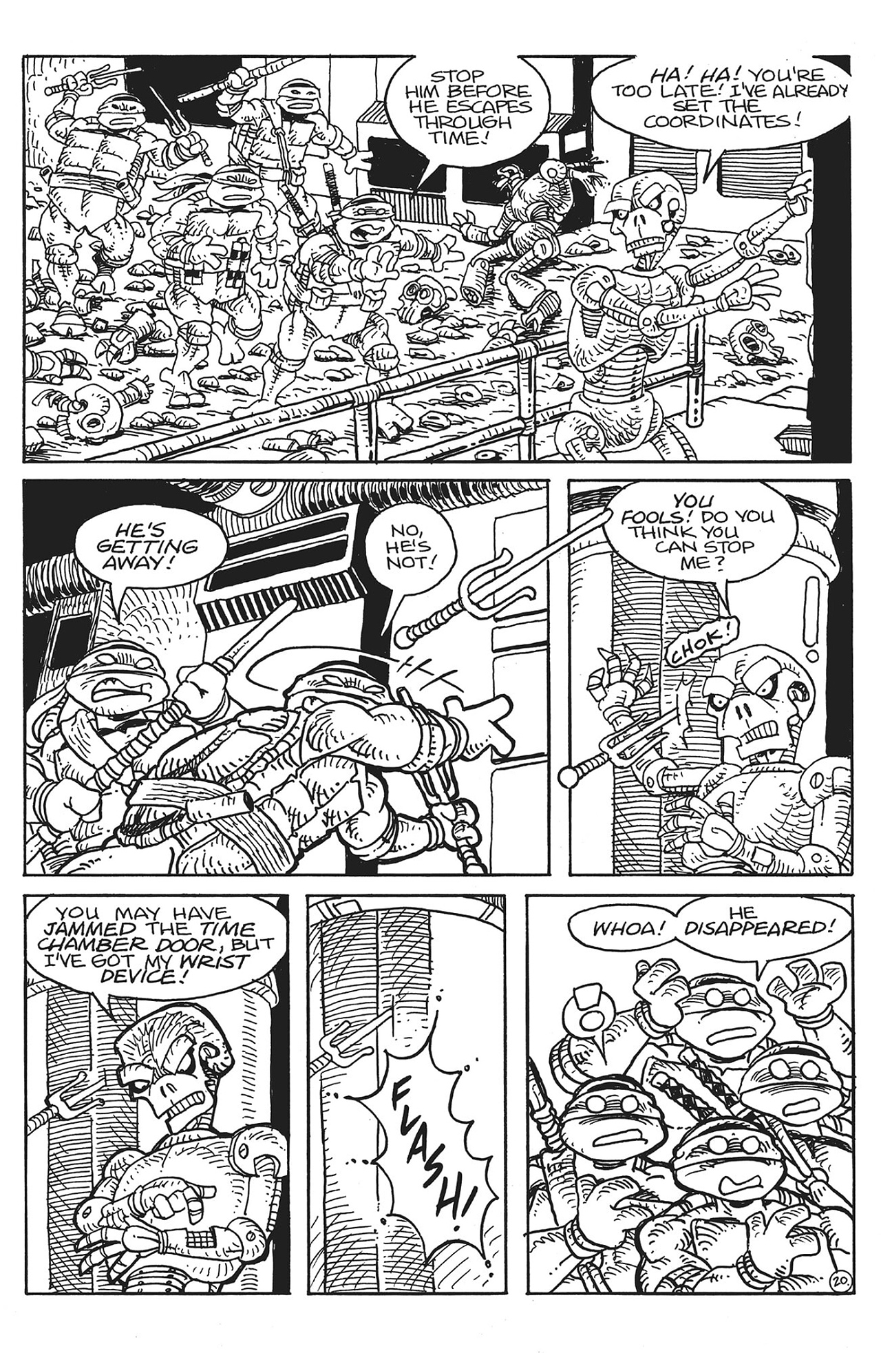 Teenage Mutant Ninja Turtles / Usagi Yojimbo: WhereWhen (2023-) issue Director's Cut 1 - Page 21