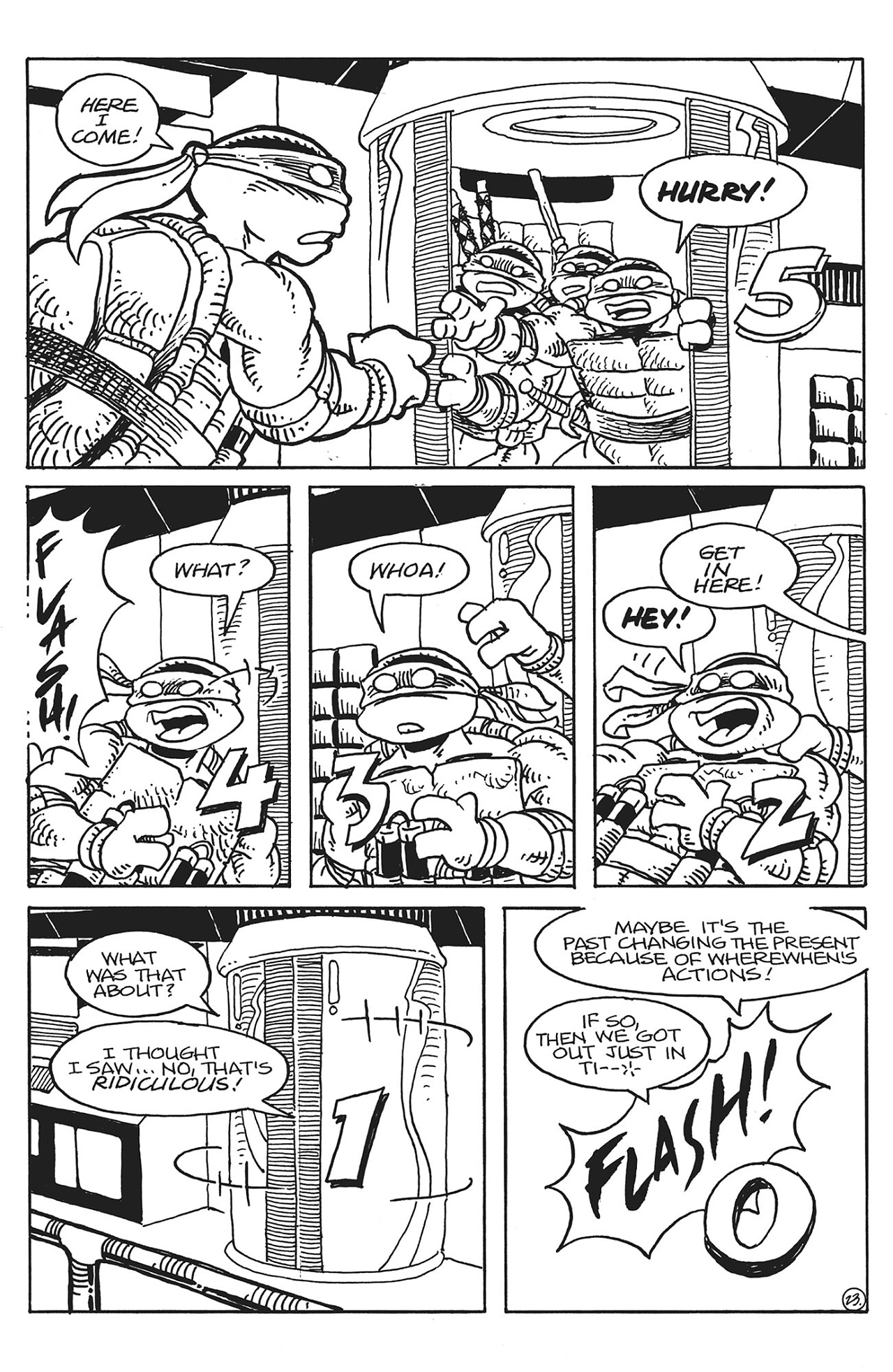 Teenage Mutant Ninja Turtles / Usagi Yojimbo: WhereWhen (2023-) issue Director's Cut 1 - Page 24