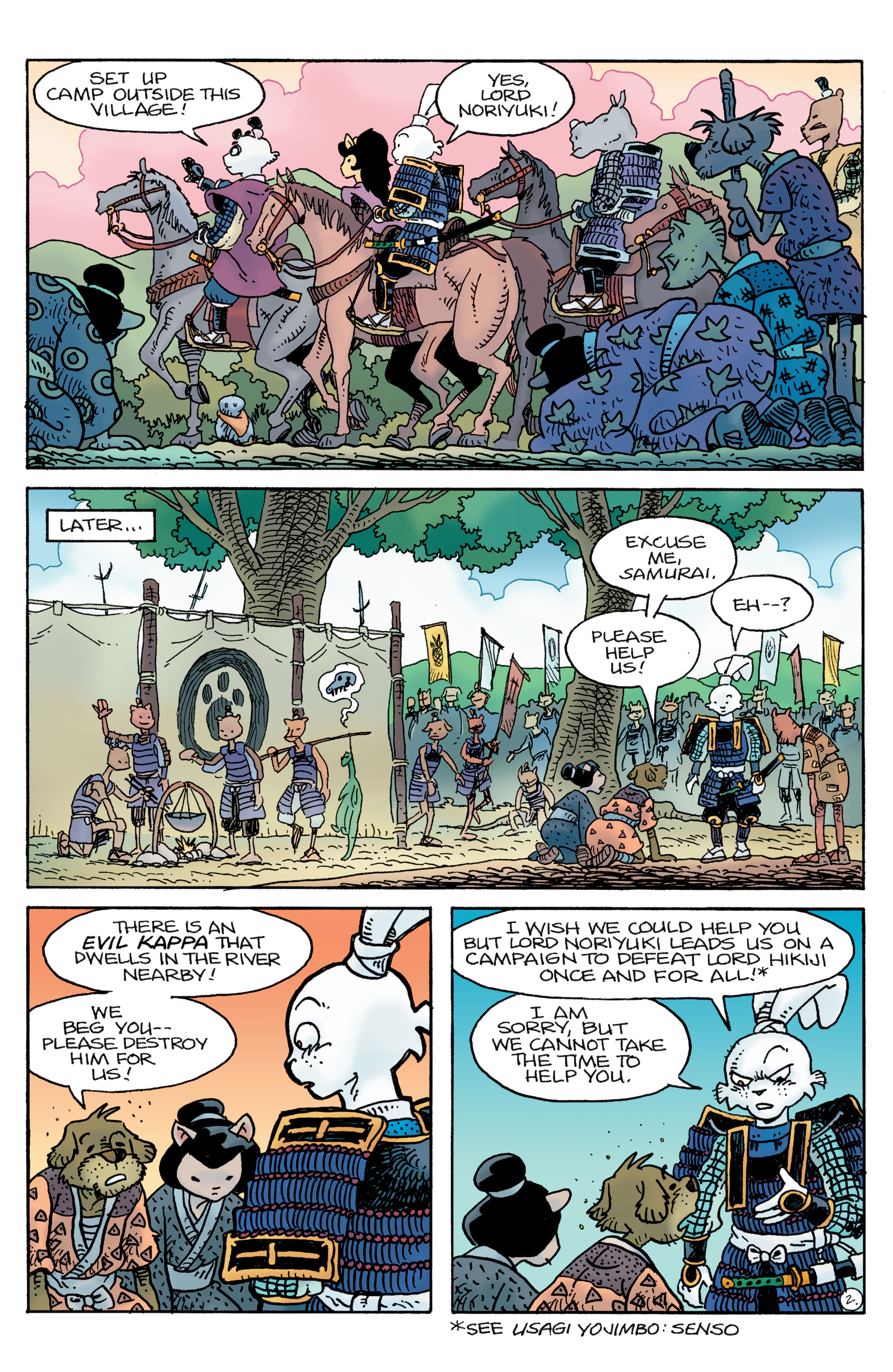 Teenage Mutant Ninja Turtles / Usagi Yojimbo: WhereWhen (2023-) issue 1 - Page 4